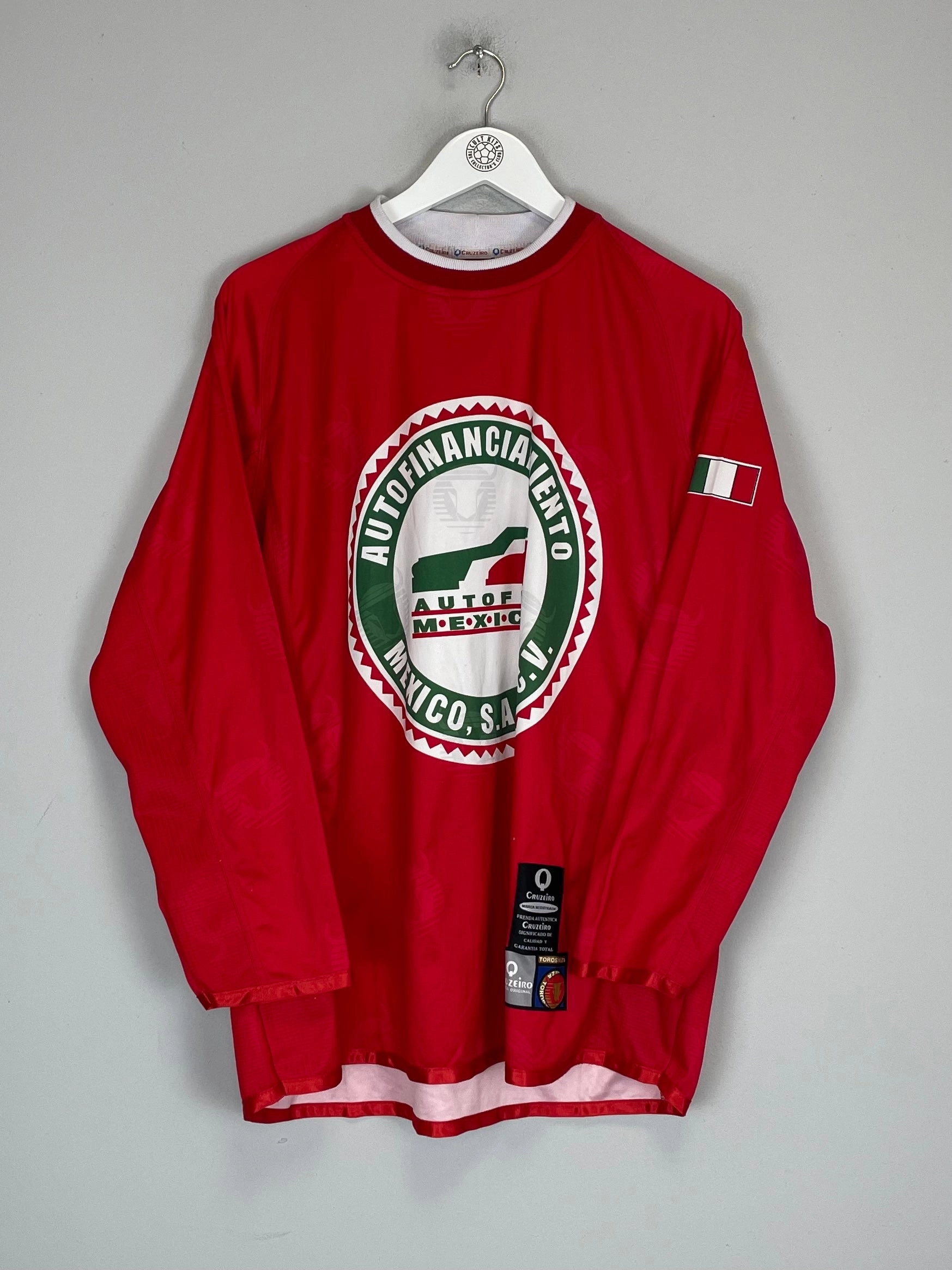 1999/00 TOROS NEZA TRAINING SHIRT (M) OM Street Flex Sweat Control