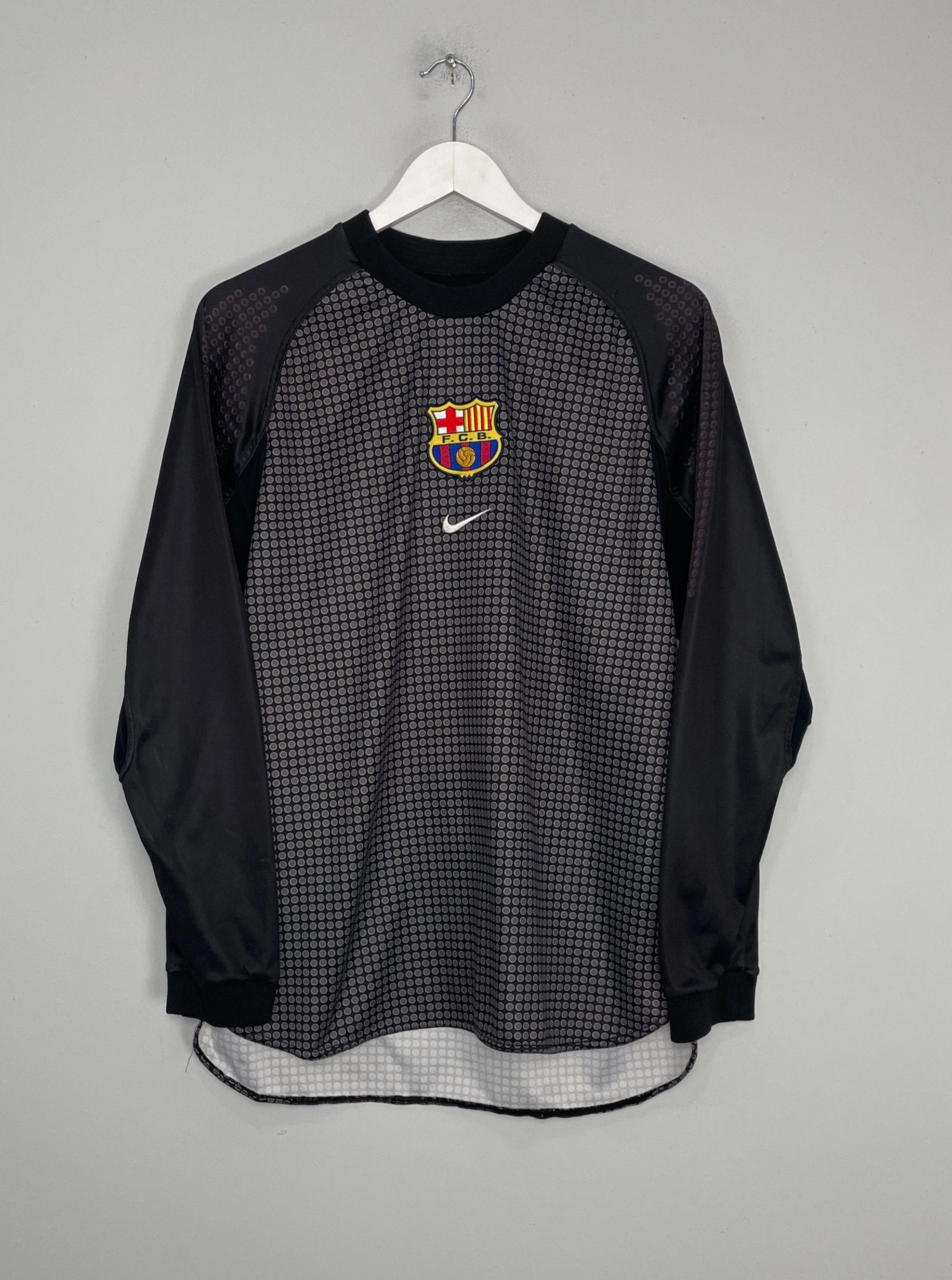 Reinforced Hem Durability 2000/01 BARCELONA GK SHIRT (L) NIKE