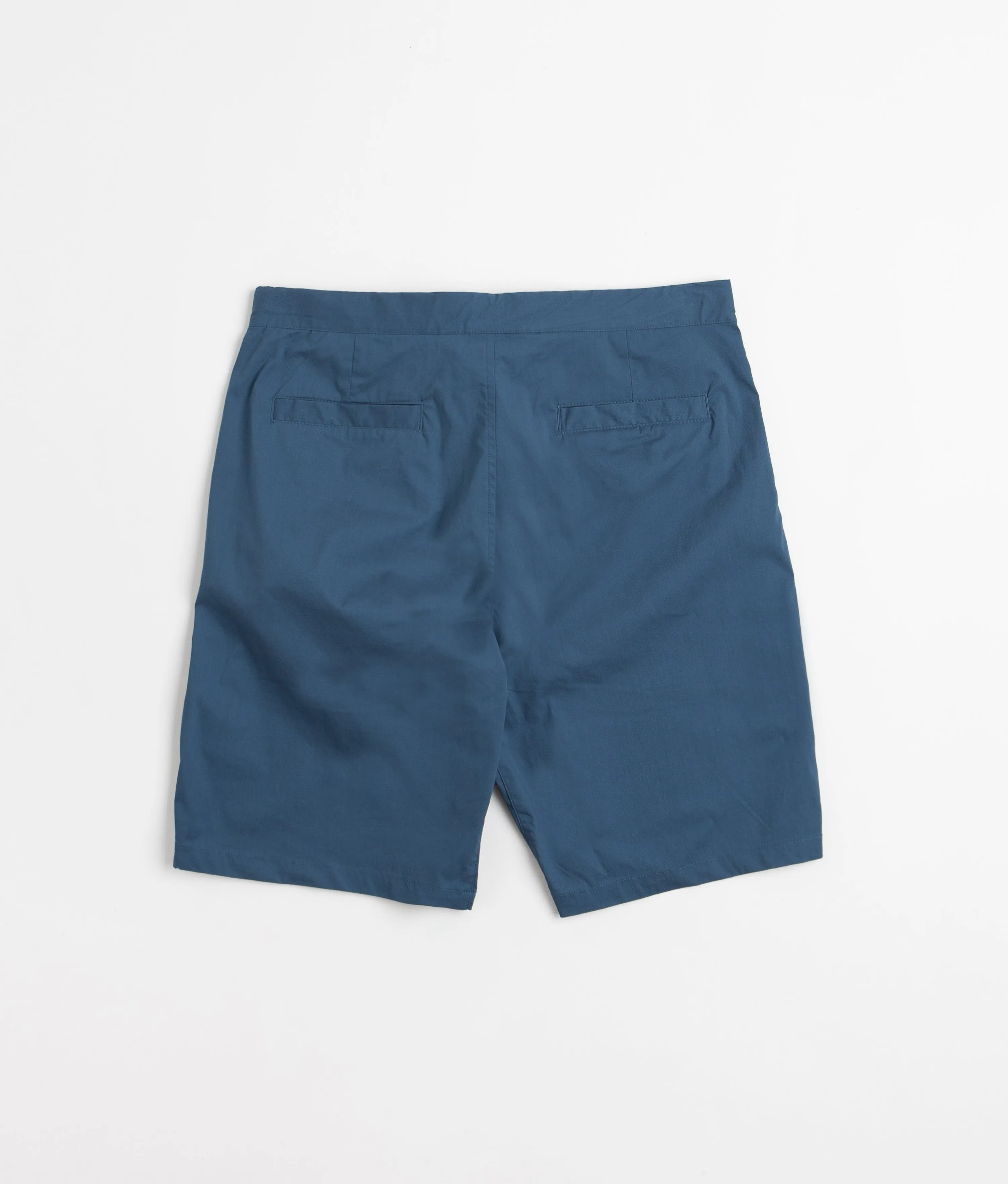 by Parra Zebra Striped P Shorts - Teal Flexible Stitching