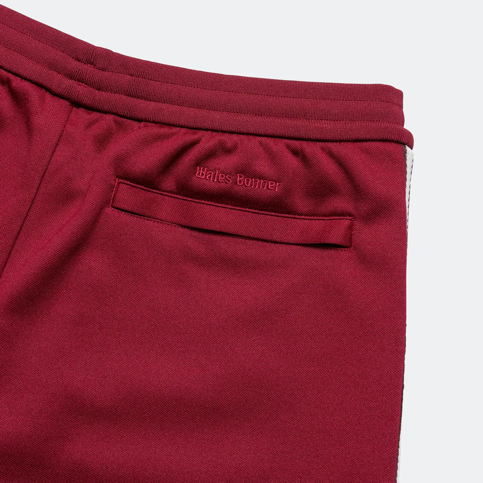 Track Short x Wales Bonner - Collegiate Burgundy soccer uniform