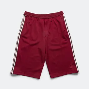 Effortless Wear Low-waisted Track Short x Wales Bonner - Collegiate Burgundy