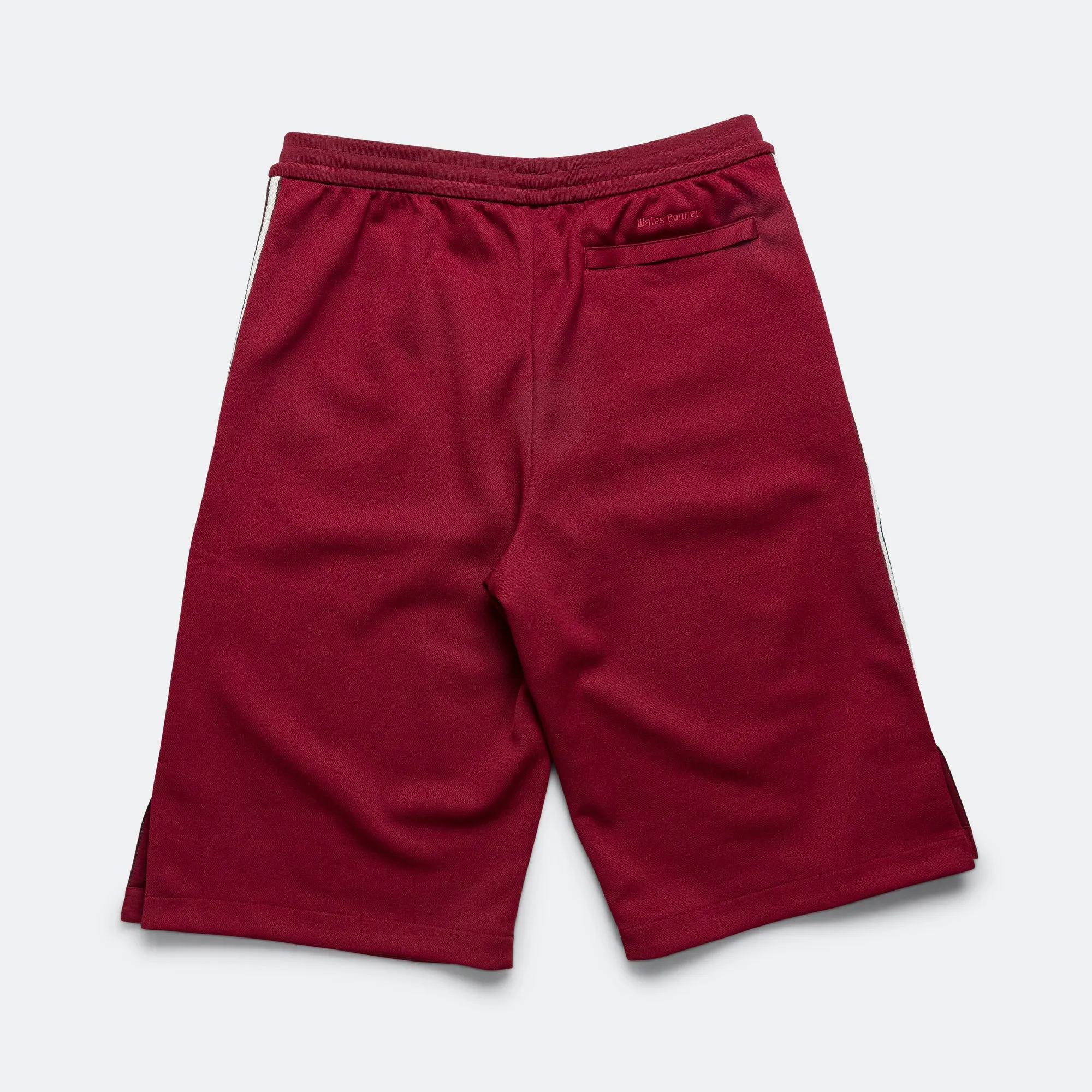 Durable Weave Fabric Versatile Layering Capability Track Short x Wales Bonner - Collegiate Burgundy