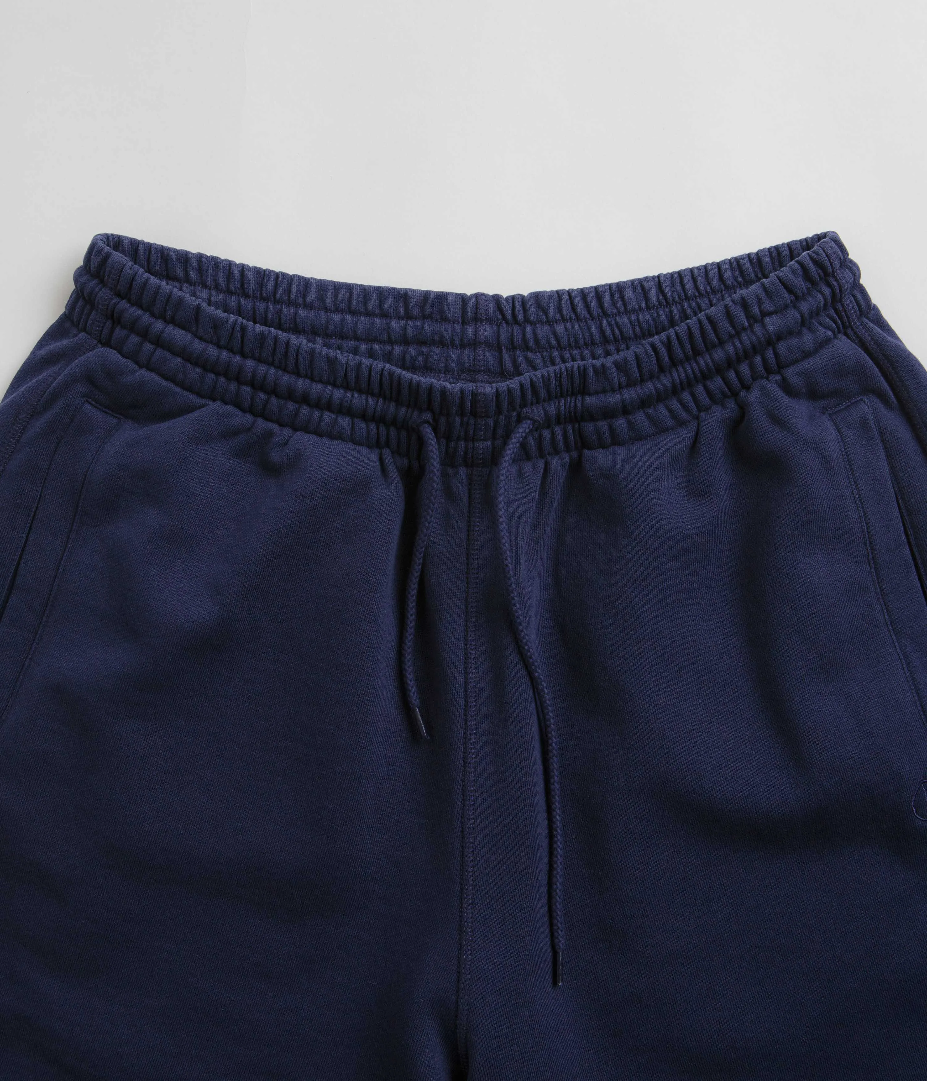 Moisture Wicking Lining Polar Frank Sweat Shorts - Dark Blue