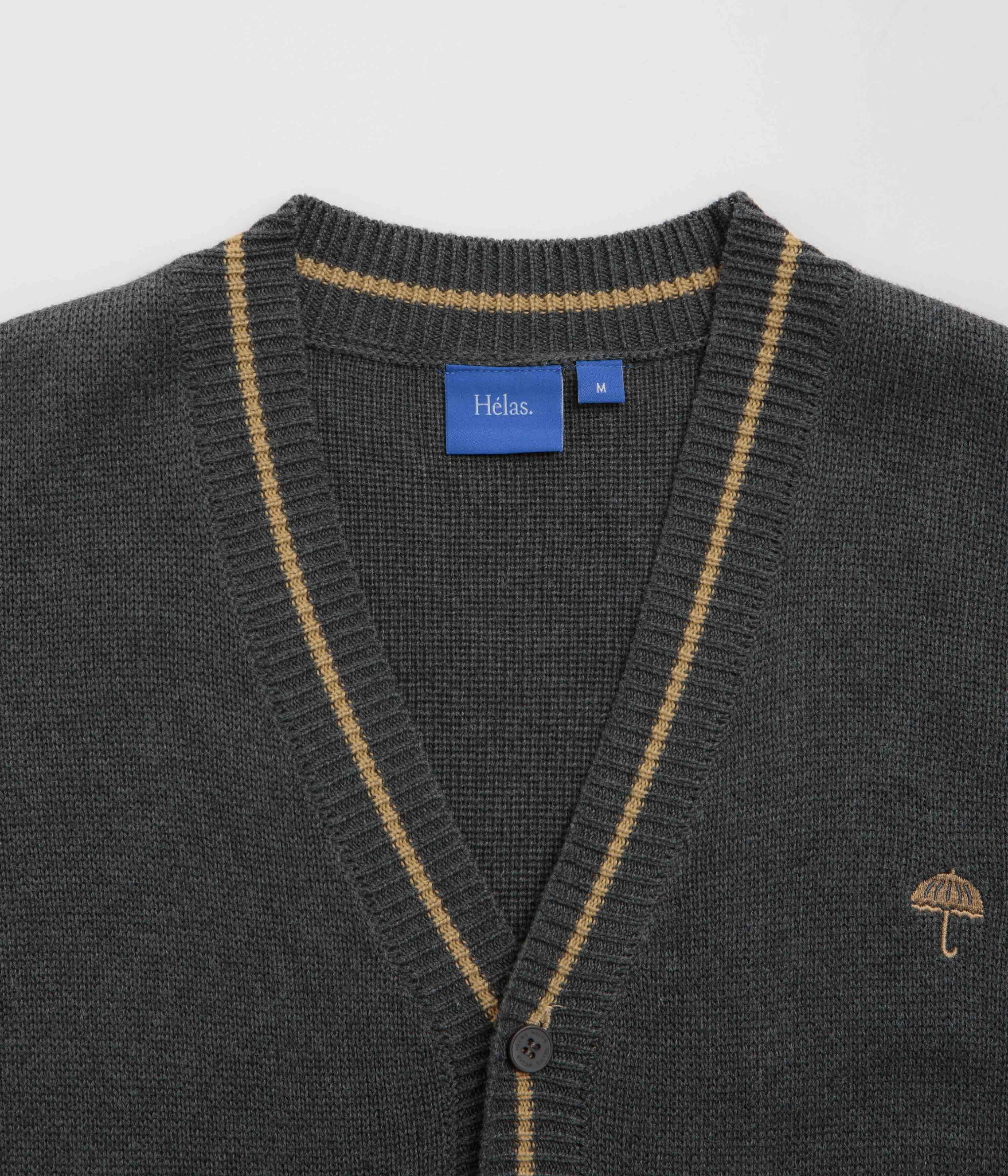 Helas Classmate Cardigan - Grey Comfy Comfort