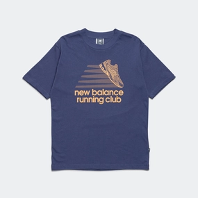 Athletics Relaxed Running Club T-Shirt - Dream State Pocket Detailing Collared formality