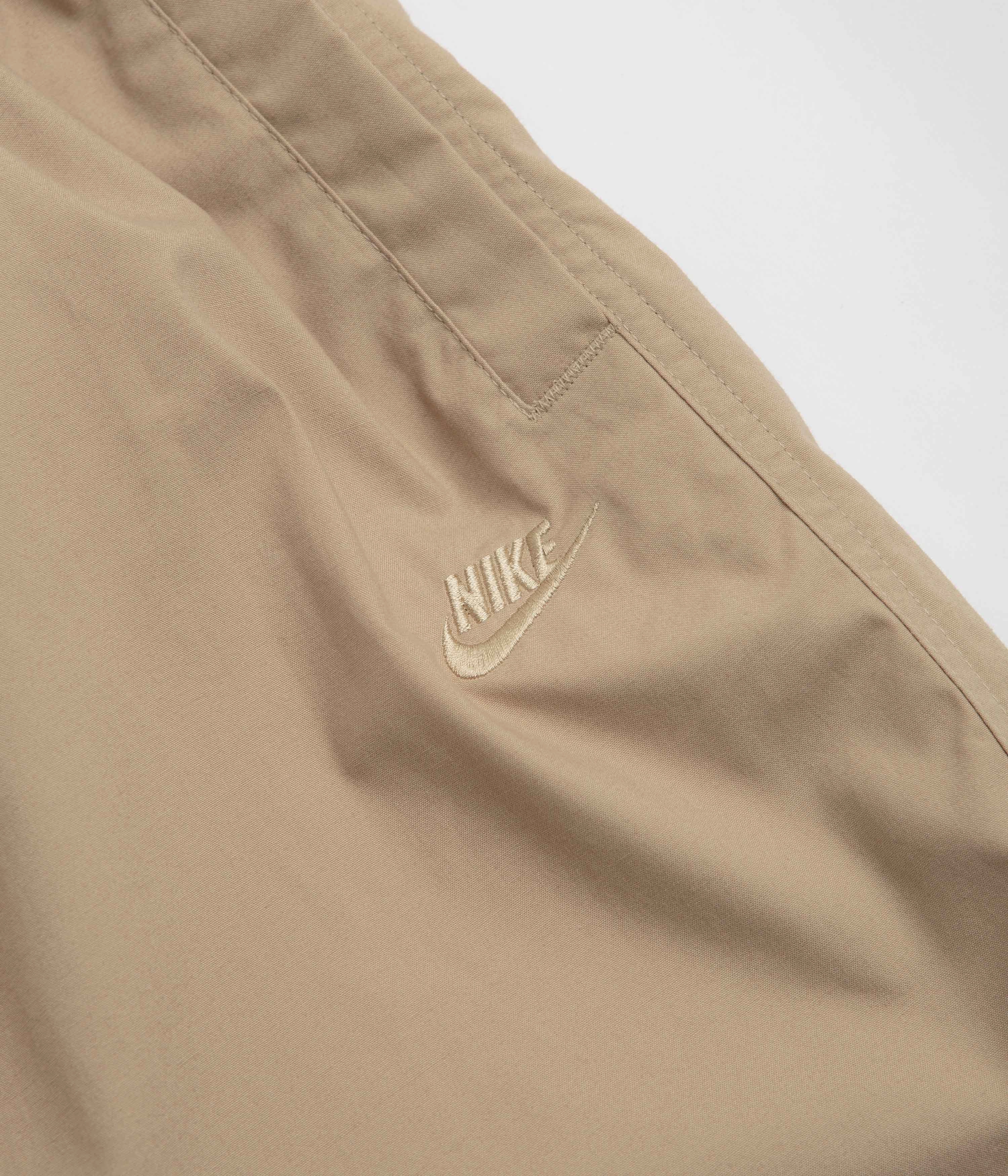 Eco Friendly Dye Nike Club Balloon Pants - Parachute Beige / Parachute Beige