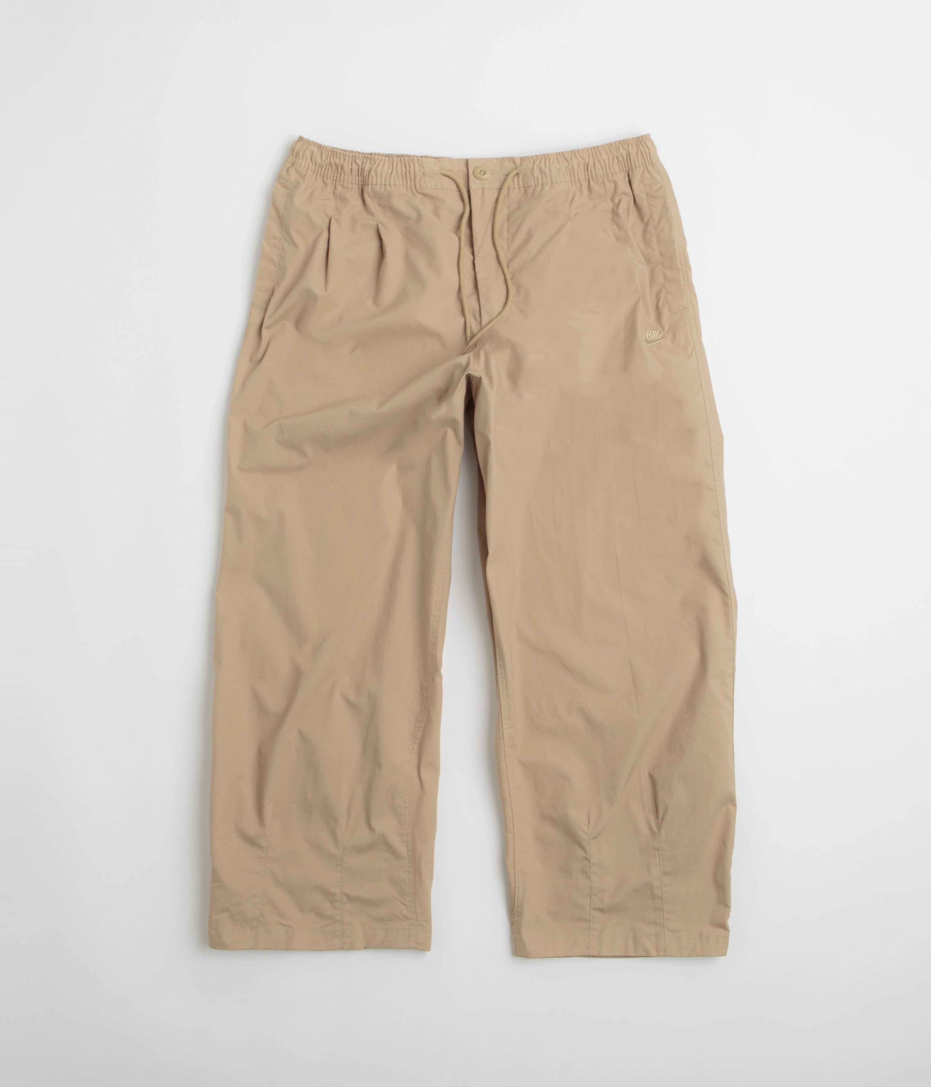 Nike Club Balloon Pants - Parachute Beige / Parachute Beige Windproof Membrane Barrel Waist