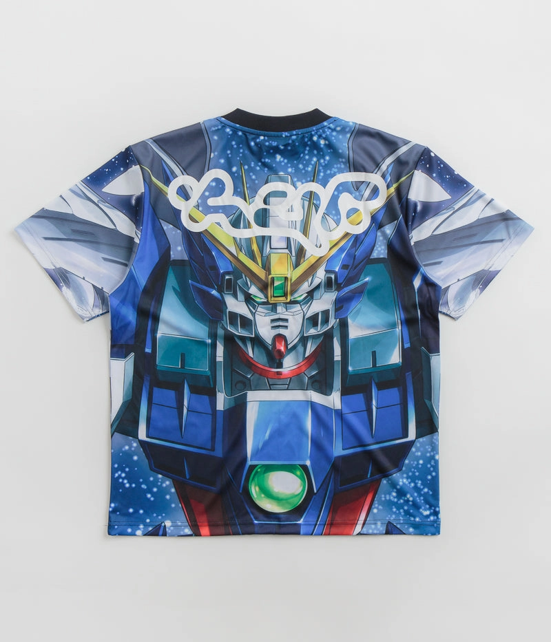 Day-to-Night Look HUF Wing Unit Soccer Jersey - Multi