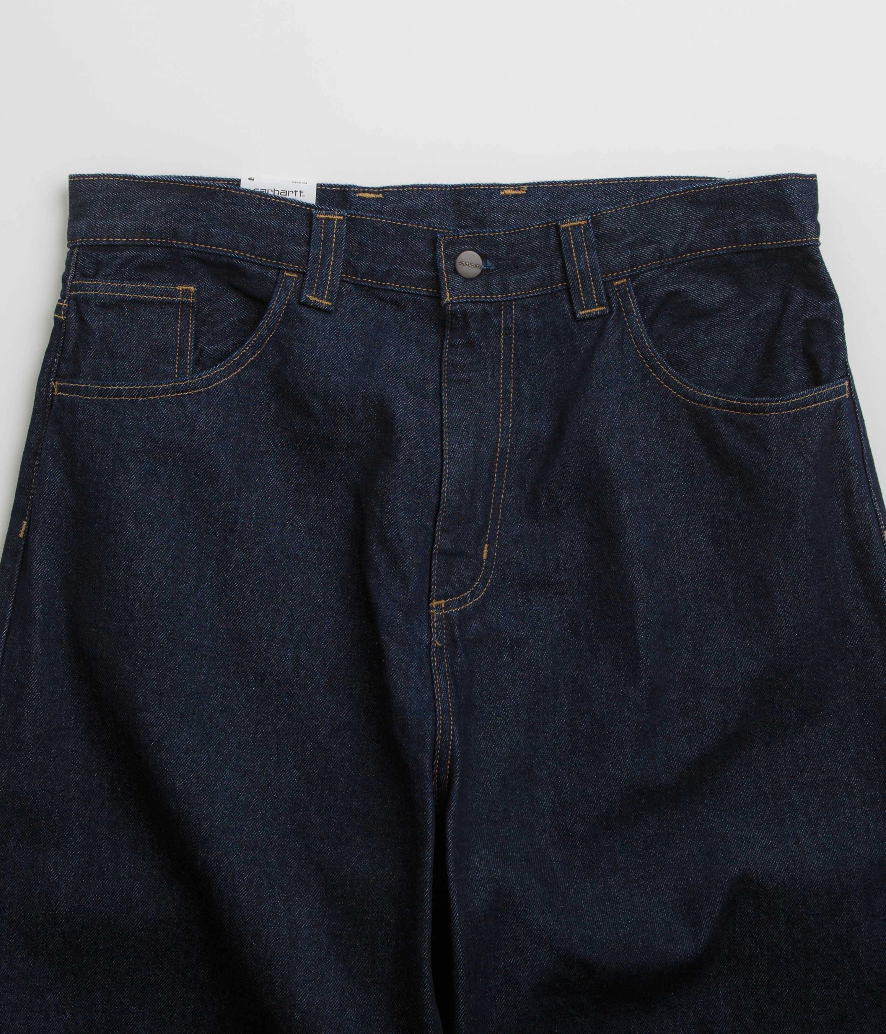 Carhartt Brandon Pants - Blue Rinsed / Blue Stain Release Finish