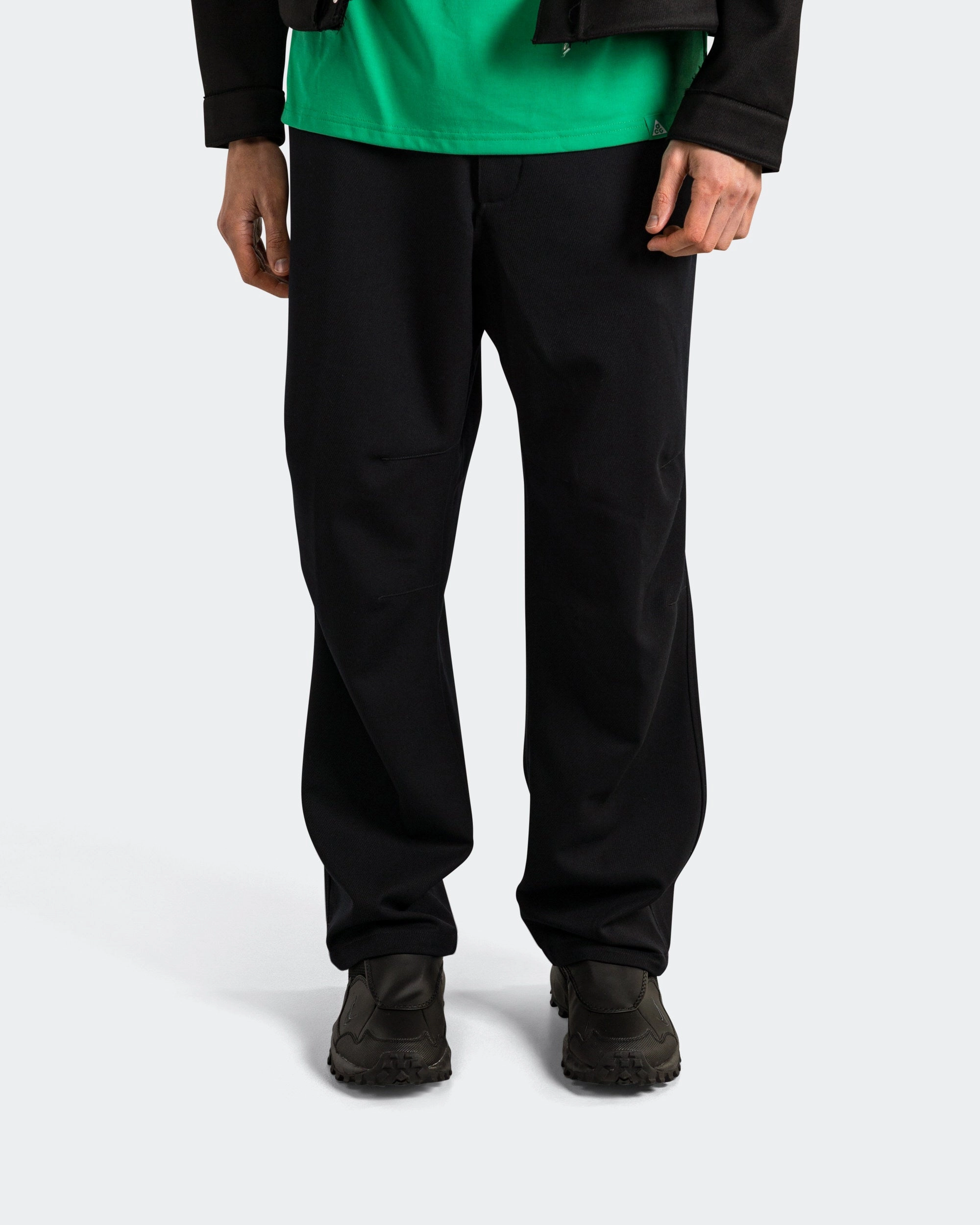 Wool Classics Woven Pant - Black Flexible Waistband