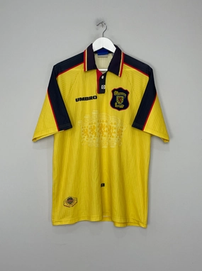 1996/98 SCOTLAND AWAY SHIRT (XL) UMBRO Dynamic Movement Adaptation