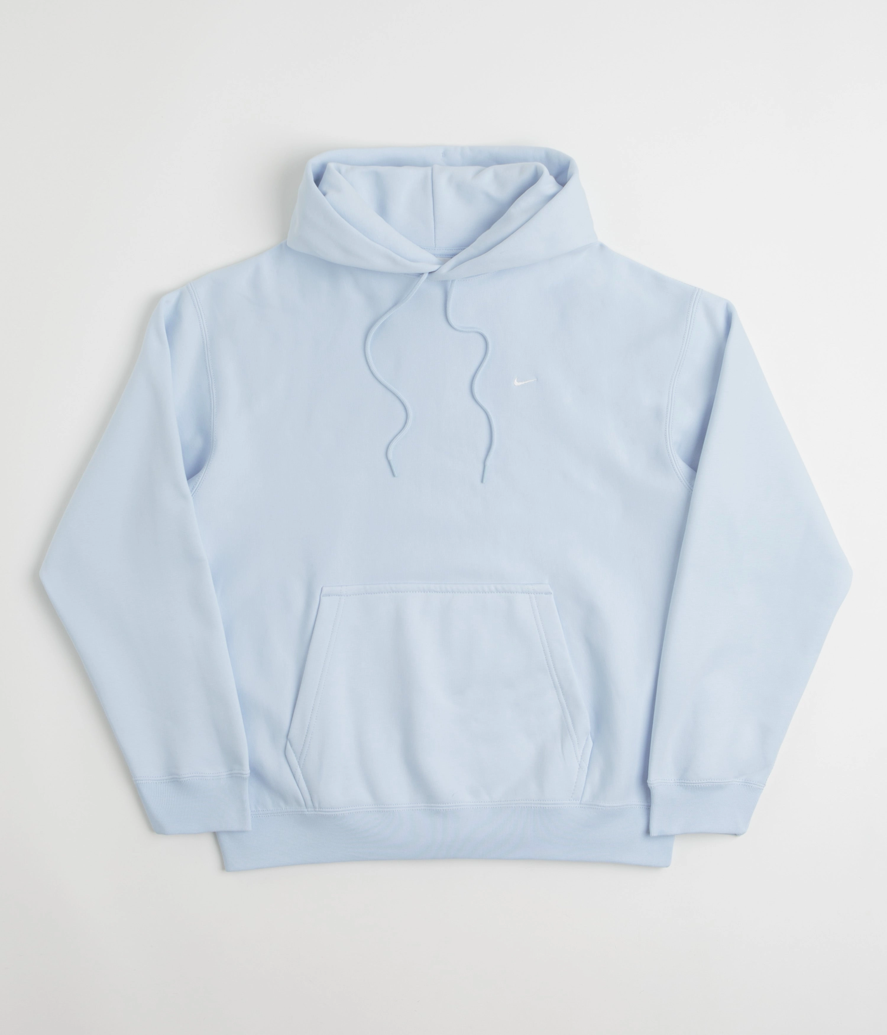 summer cover Nike Solo Swoosh Hoodie - Celestine Blue / Celestine Blue / White