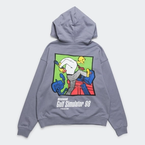 Minimal Look Simulator 98 Hooded Sweatshirt - Pewter