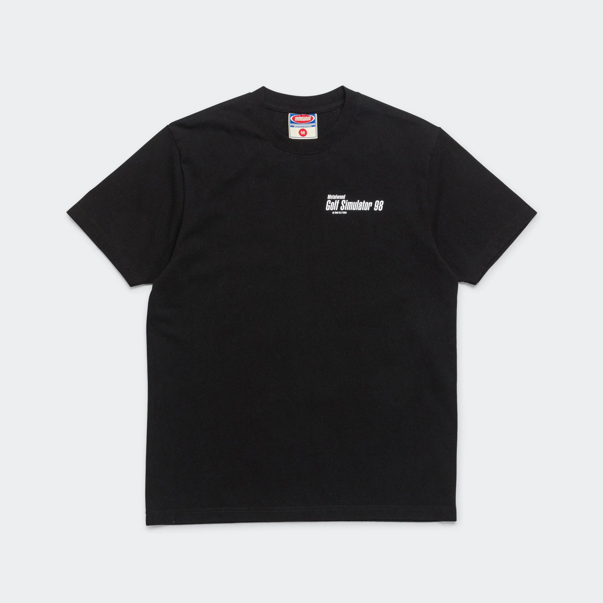 Simulator 98 SS T-Shirt - Black warm weather Anti Shrinkage Treatment