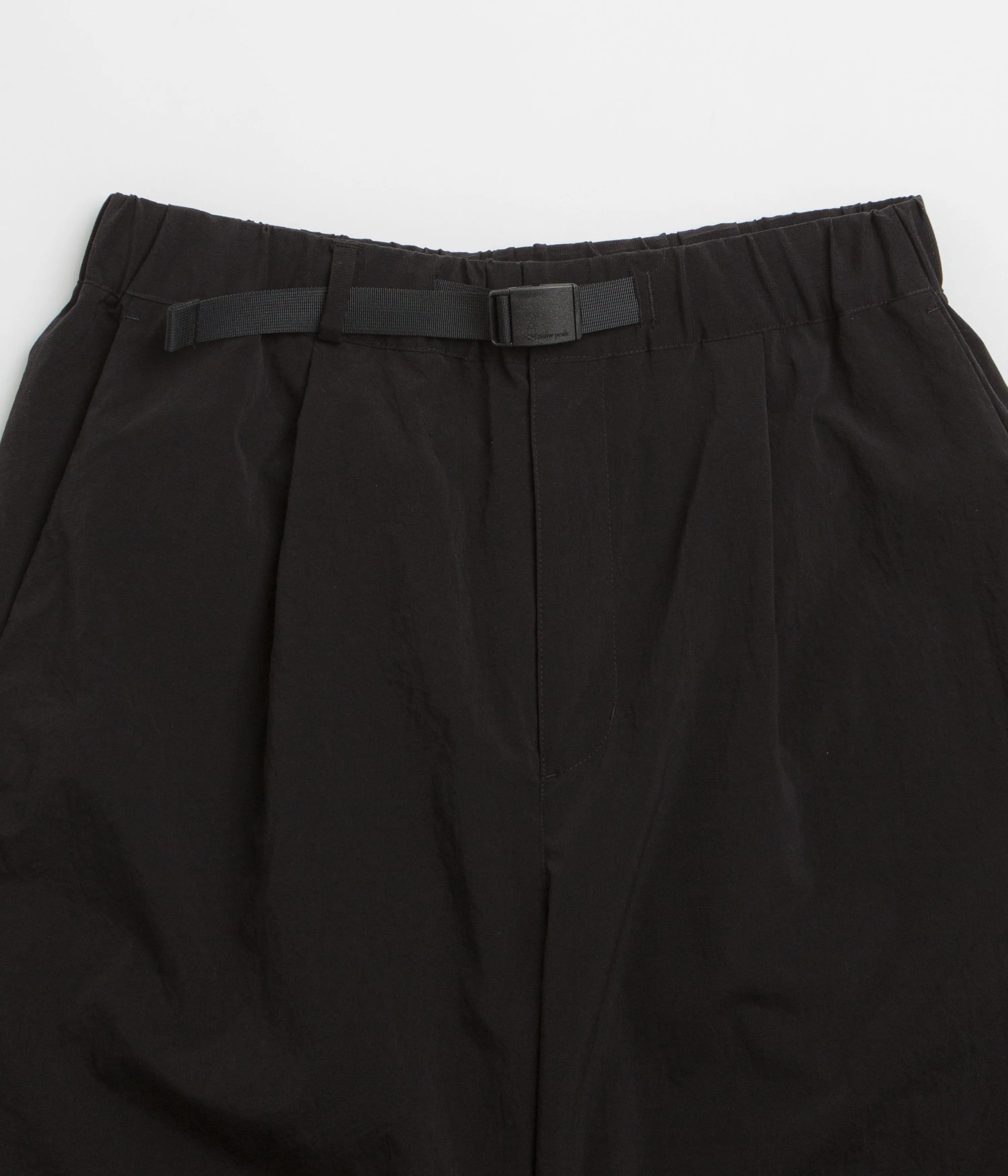 Snow Peak Breathable Quick Dry Shorts - Black Moisture wicking