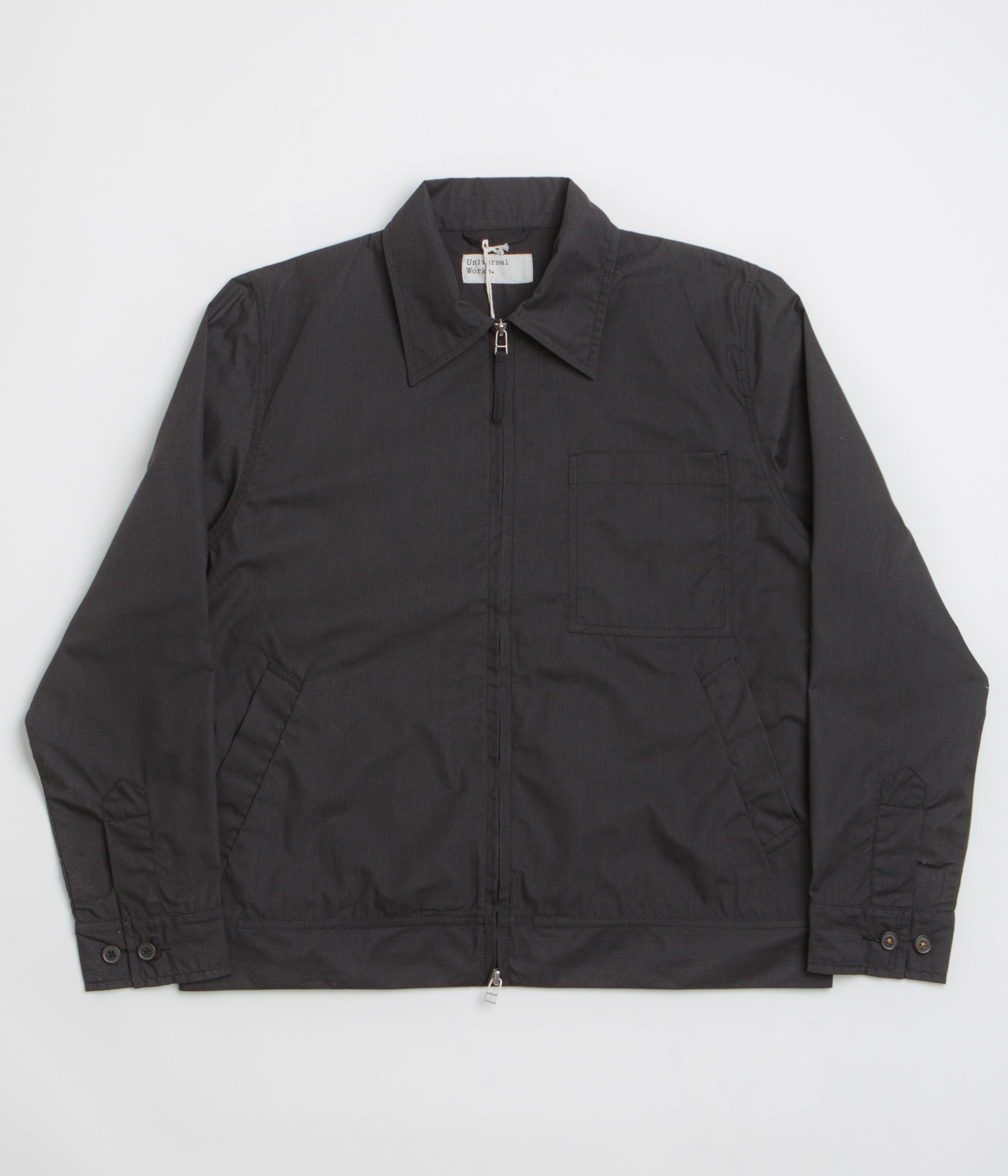Universal Works Rose Bowl Jacket - Black Luggage