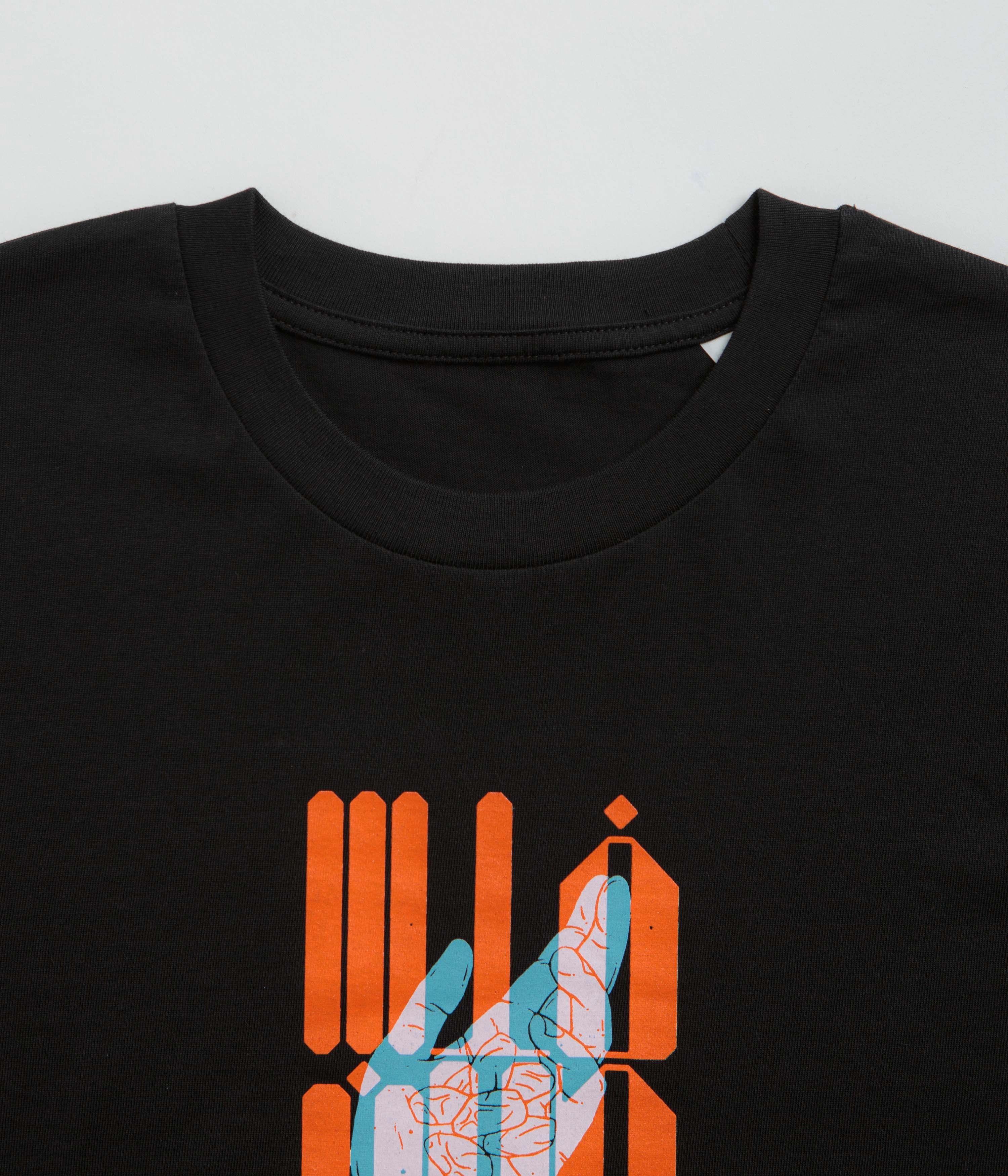 SlimFit SkatePal Dates T-Shirt - Black