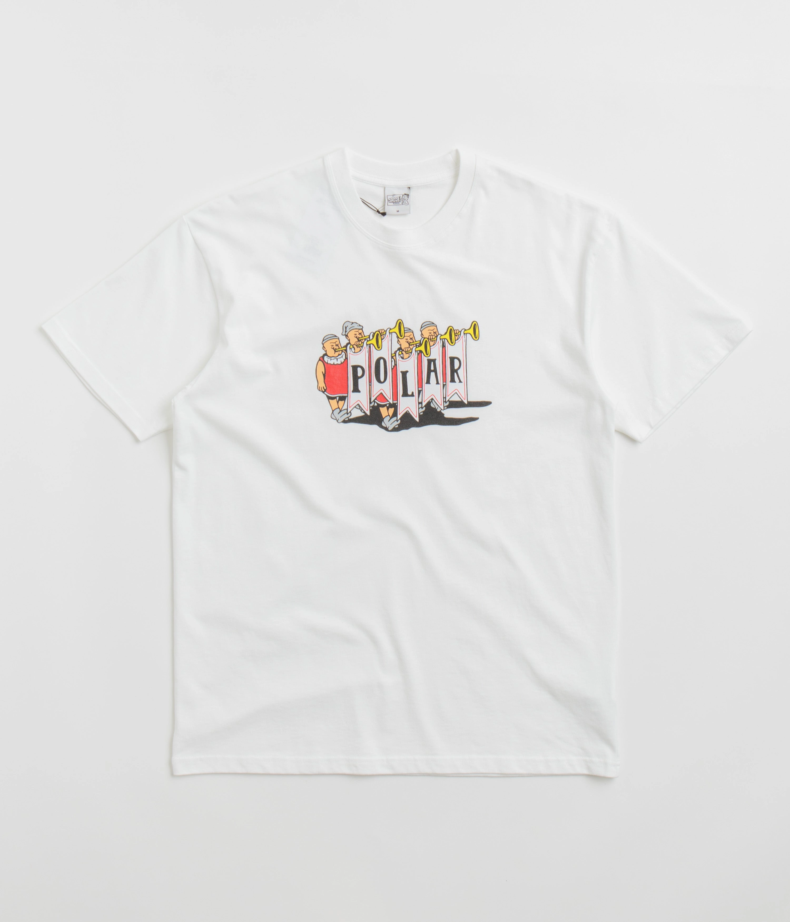 Polar Trumpets T-Shirt - White Premium Cotton Blend