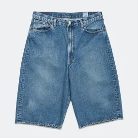 Super Dad Fit Shorts - Denim Used Lightweight Feel