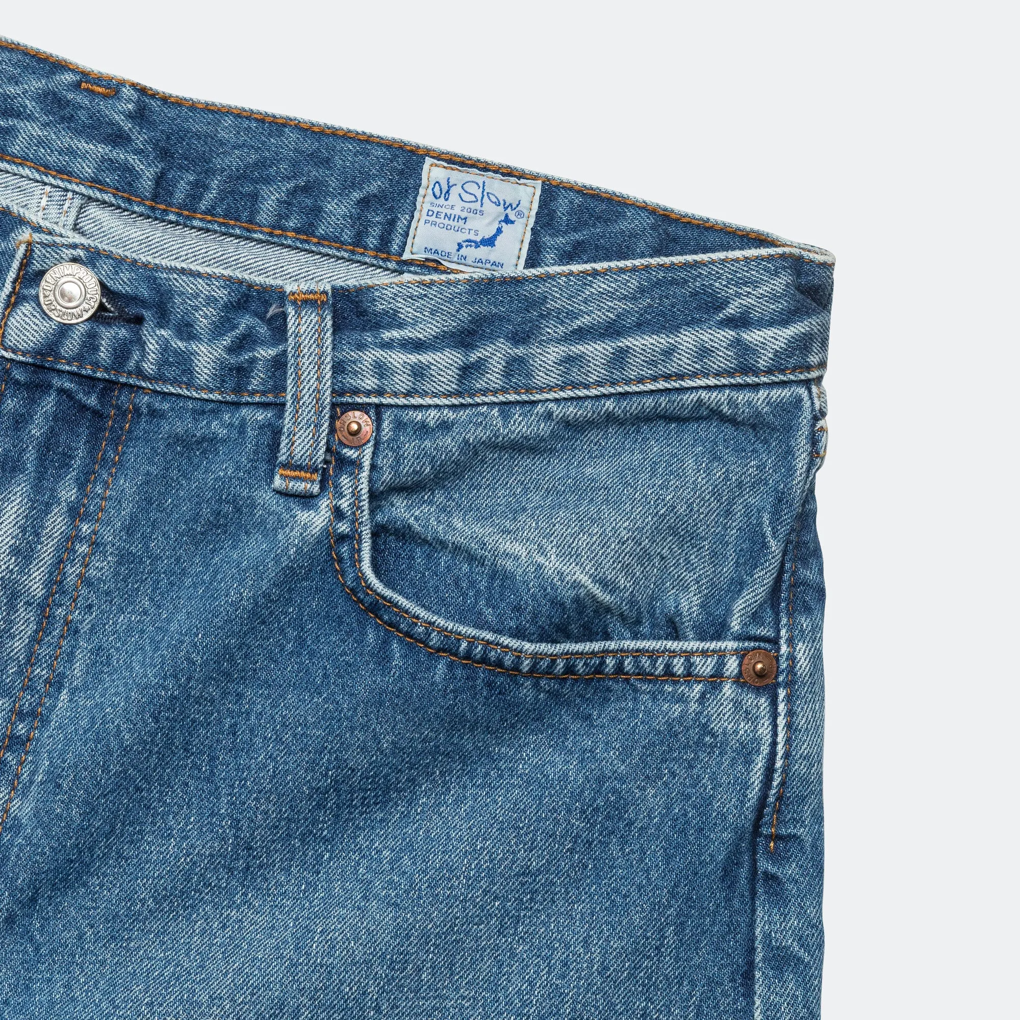 Super Dad Fit Shorts - Denim Used Cold Weather Gear On-the-Go Shorts