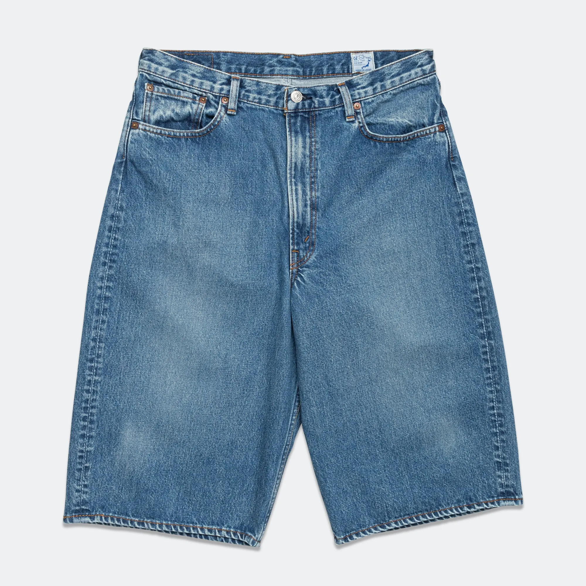 Super Dad Fit Shorts - Denim Used Lightweight Feel