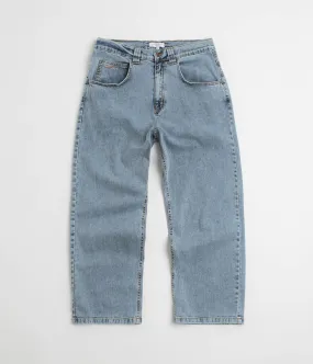 Adjustable Waistband Yardsale Ivory Slub Jeans - Light Denim