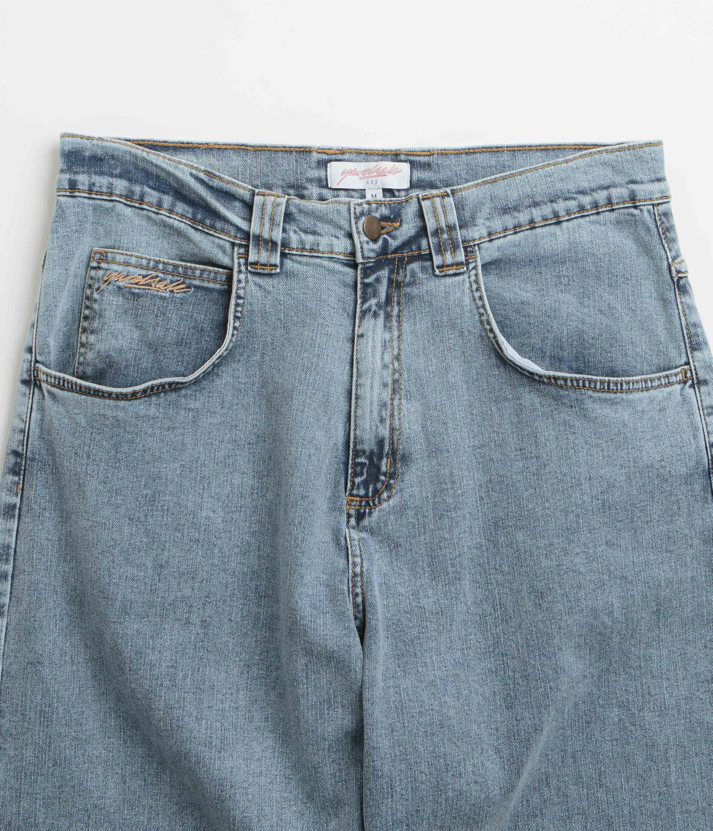 Yardsale Ivory Slub Jeans - Light Denim Subtle design Traveler Gear Nature Lover Night Out