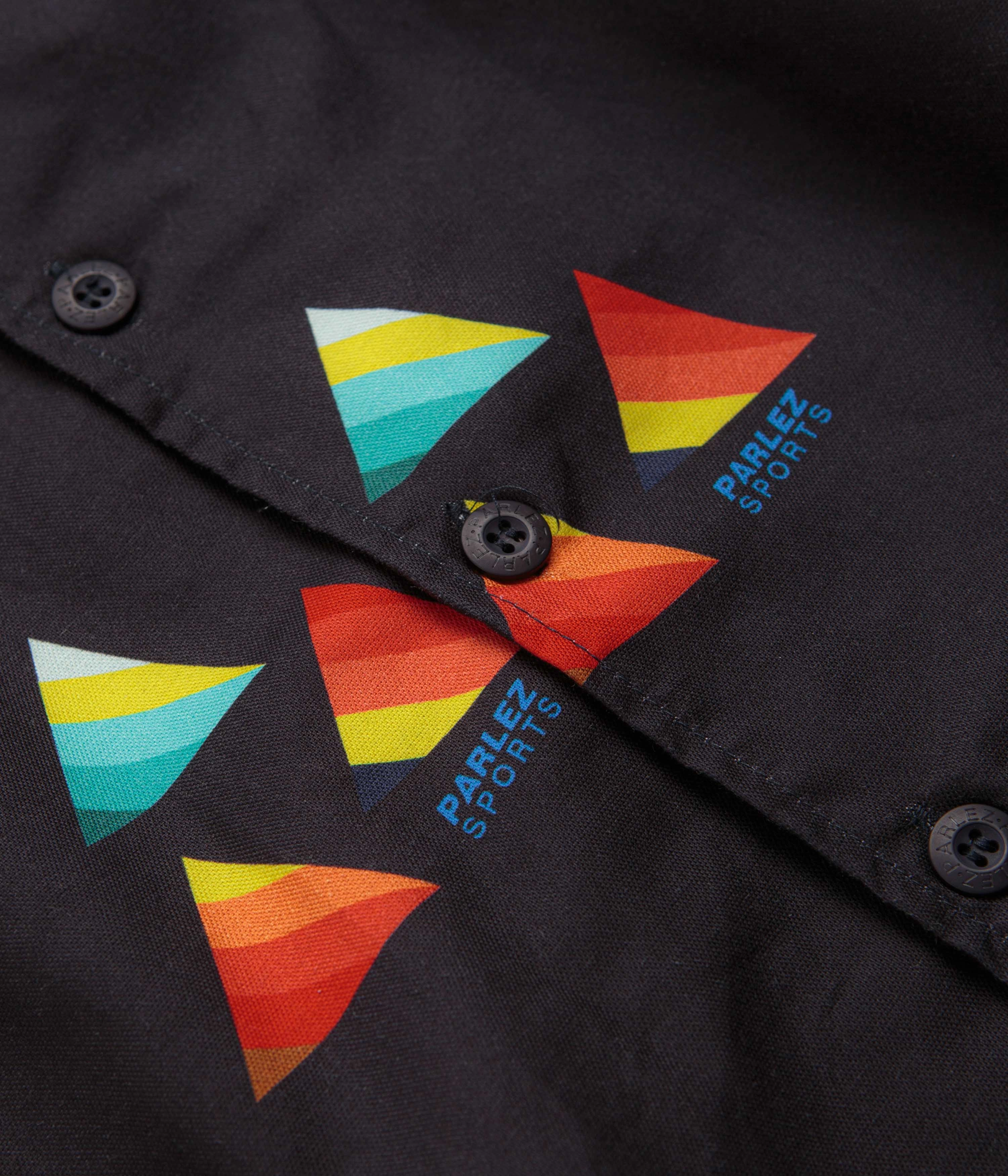 Parlez Antilles Shirt - Navy Anti Static Lining Pocket Detailing