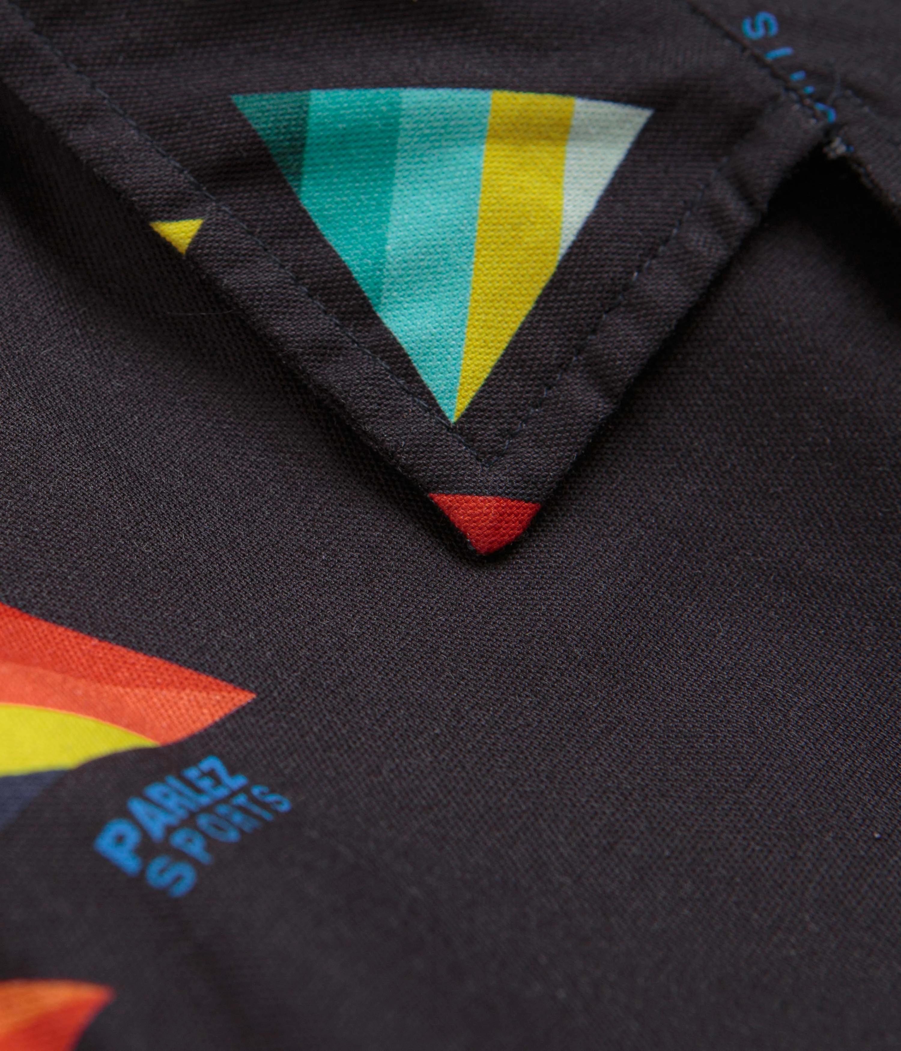 Gradient effect Flexible Shoulder Construction Parlez Antilles Shirt - Navy