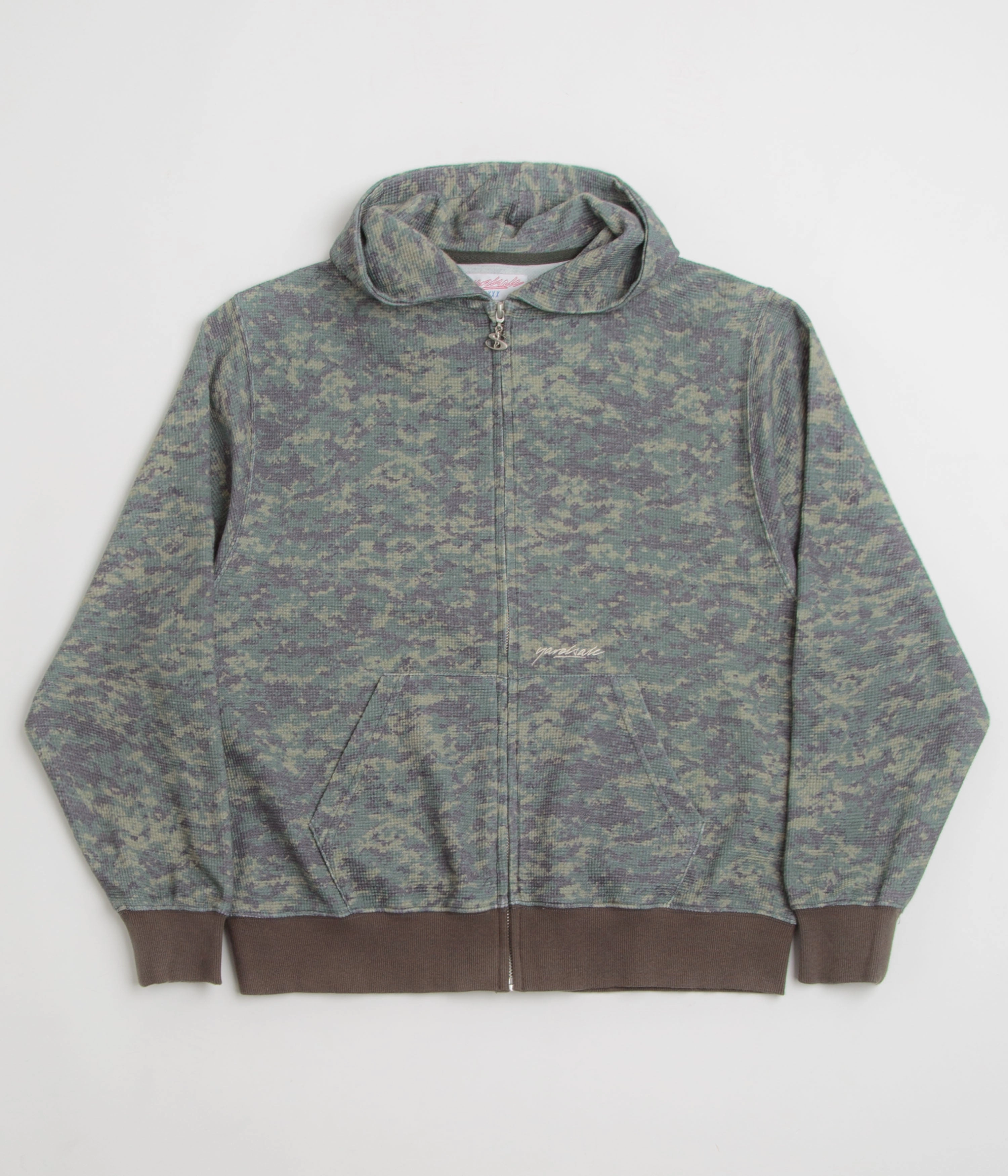 Yardsale Camo Zero Hoodie - Washed Green Pride wear Sun Protection