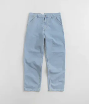 Home Comfort Bold Look Sunny Vibes Carhartt Denim Single Knee Pants - Heavy Stone Bleached Blue