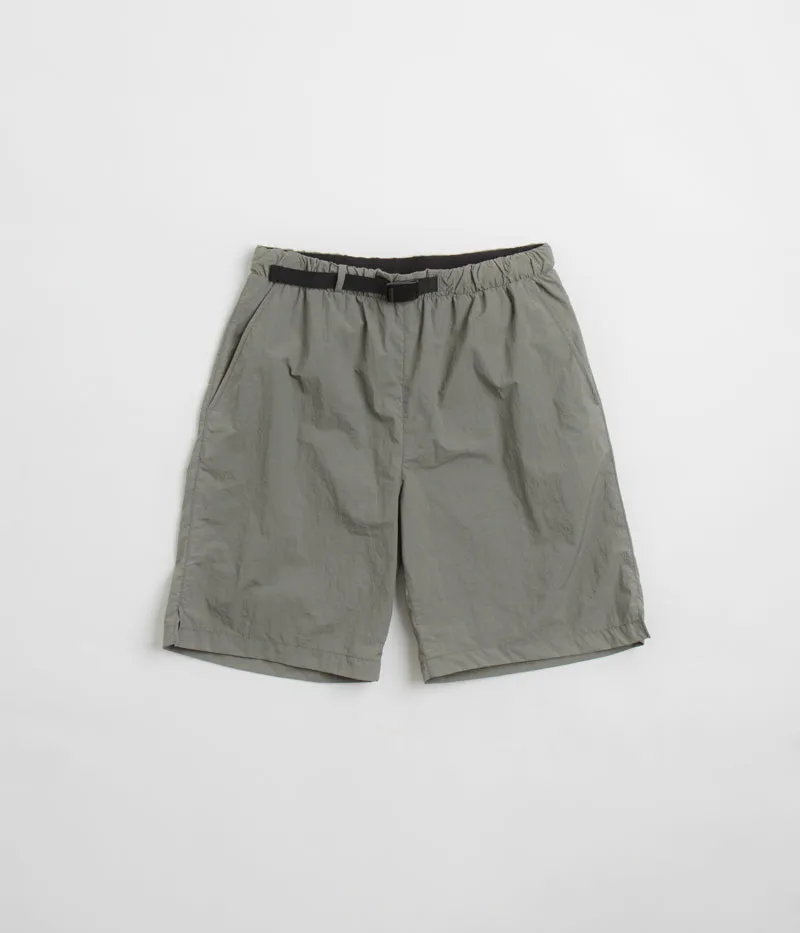 Snow Peak Nylon Tussah 2Way Shorts - Light Olive hikers
