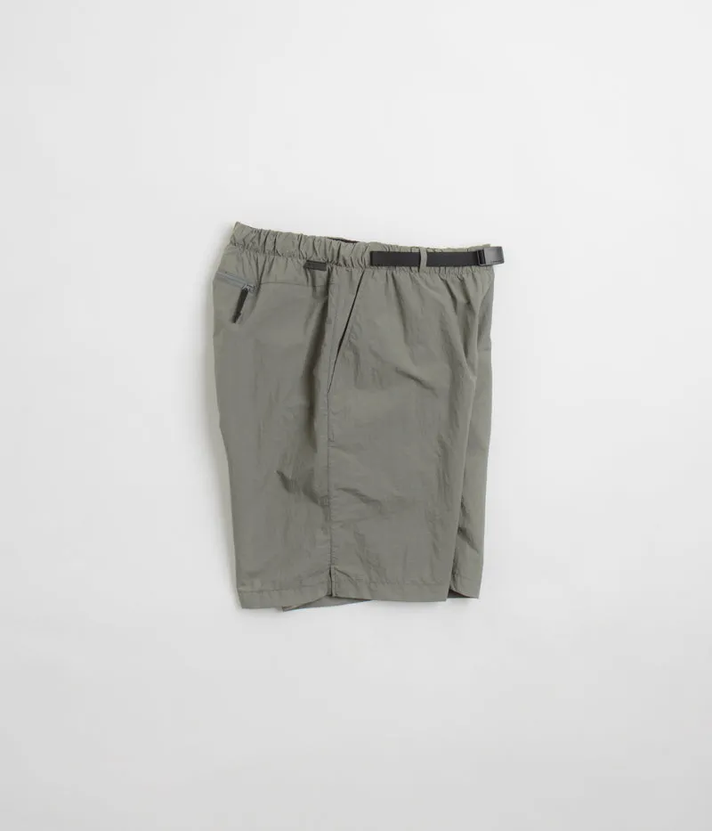 Luxury Brand Moisture wicking Snow Peak Nylon Tussah 2Way Shorts - Light Olive