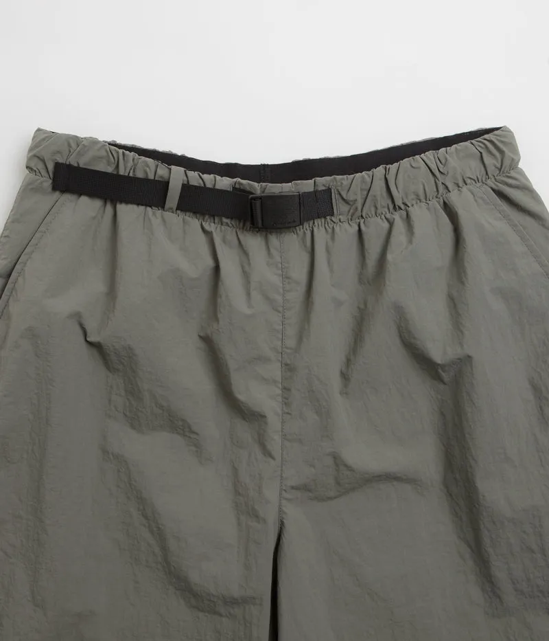 Snow Peak Nylon Tussah 2Way Shorts - Light Olive Bootcut style