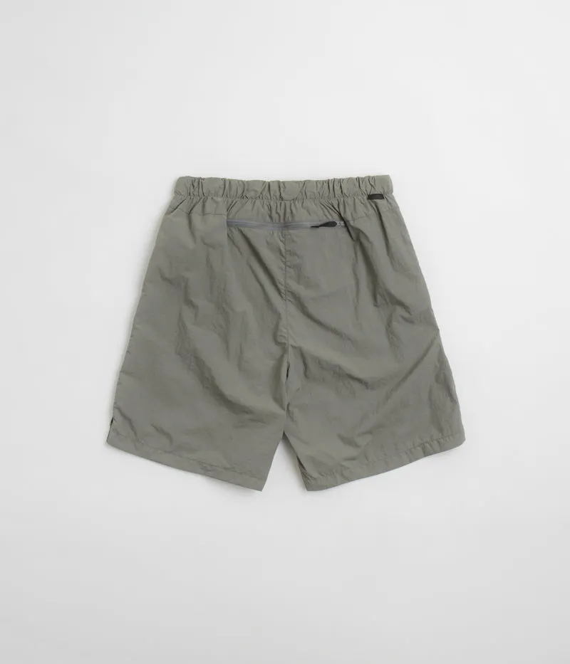 Snow Peak Nylon Tussah 2Way Shorts - Light Olive Teflon Coated Finish