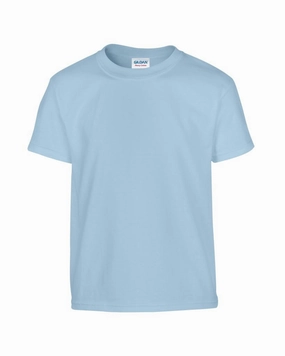 casual and comfortable Heavy Cotton Youth T-Shirt | LIGHT BLUE