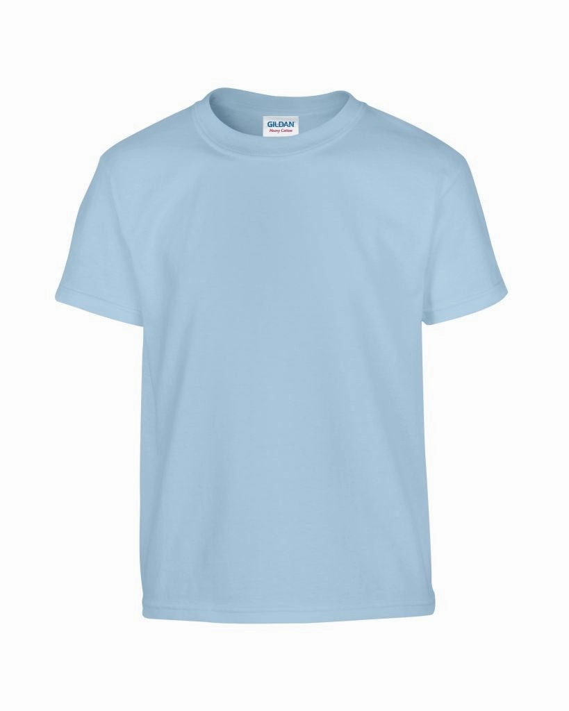 casual and comfortable Heavy Cotton Youth T-Shirt | LIGHT BLUE