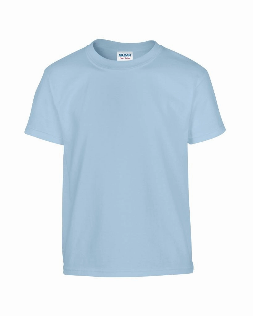 Heavy Cotton Youth T-Shirt | LIGHT BLUE Breezy Design