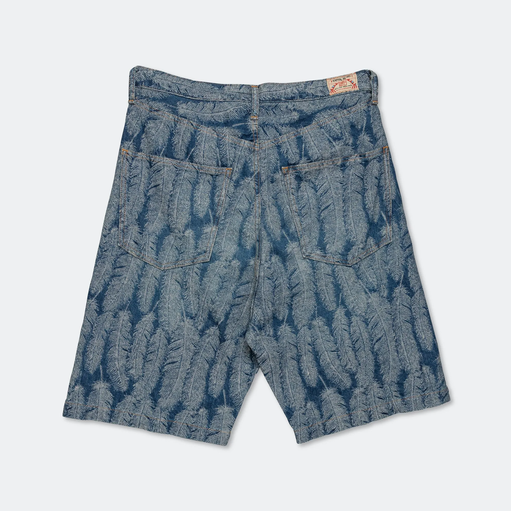 Always Fits Well All Day Comfort 120z MAGPIE Denim 5P Shorts. - Light