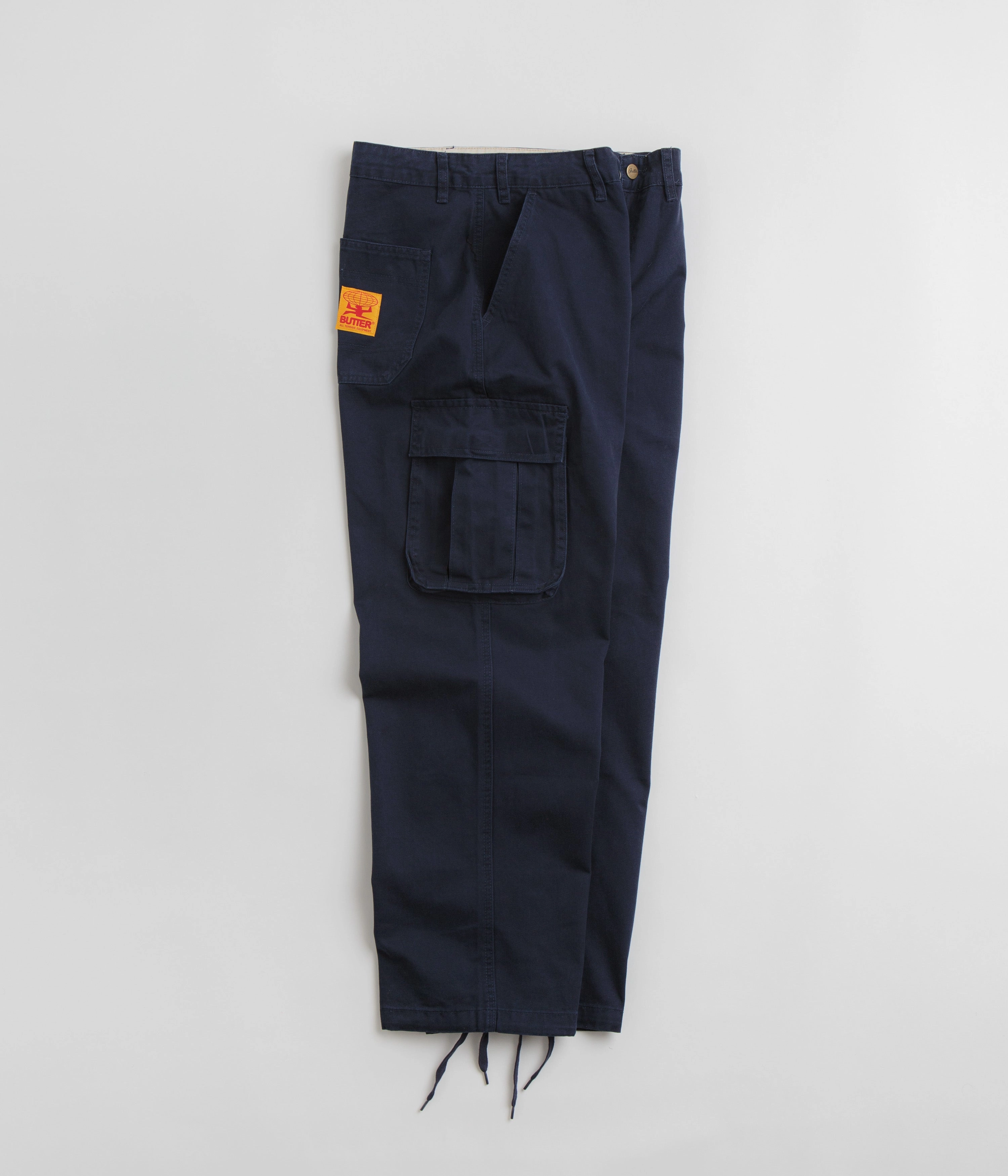 Functional Comfort Wear Essential Fit Butter Goods Field Cargo Pants - Navy