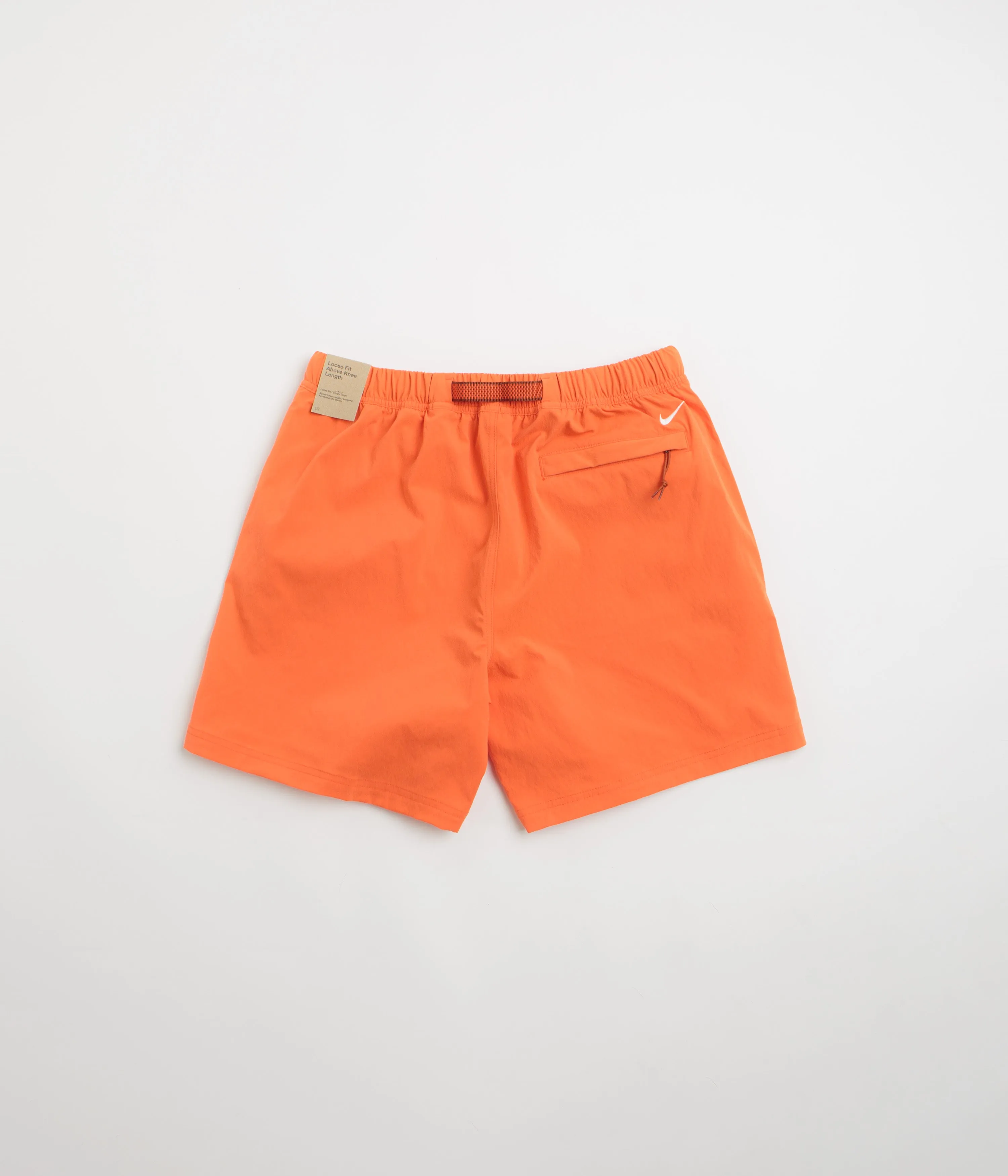 Nike ACG Hiking Shorts - Picante Red / Cinnamon / Summit White Zero Irritation Tags EcoFriendlyMaterials