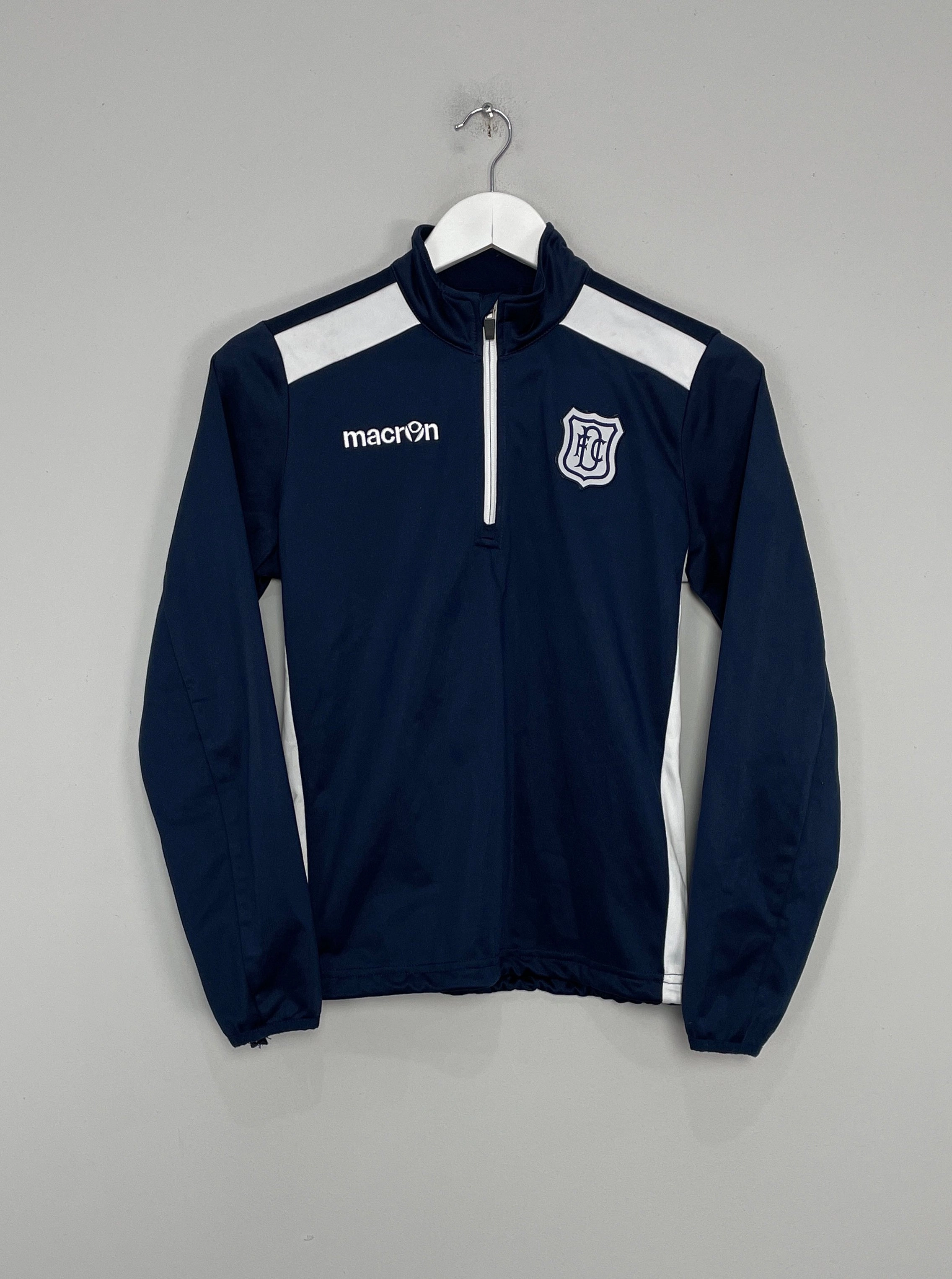 Ring 2020/21 DUNDEE FC 1/4 TRAINING JACKET (XS) MACRON