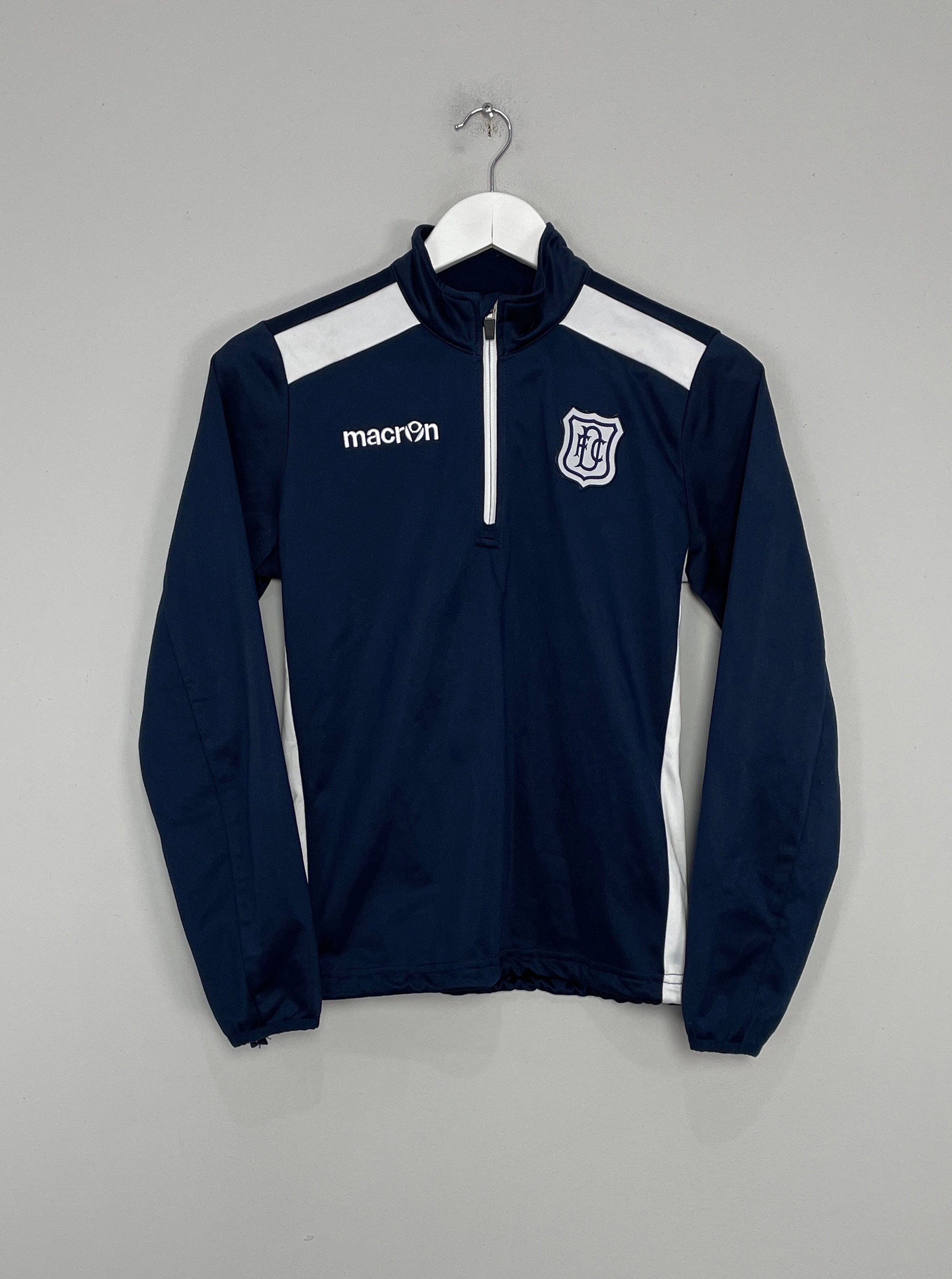 Ventilated Back Panel 2020/21 DUNDEE FC 1/4 TRAINING JACKET (XS) MACRON