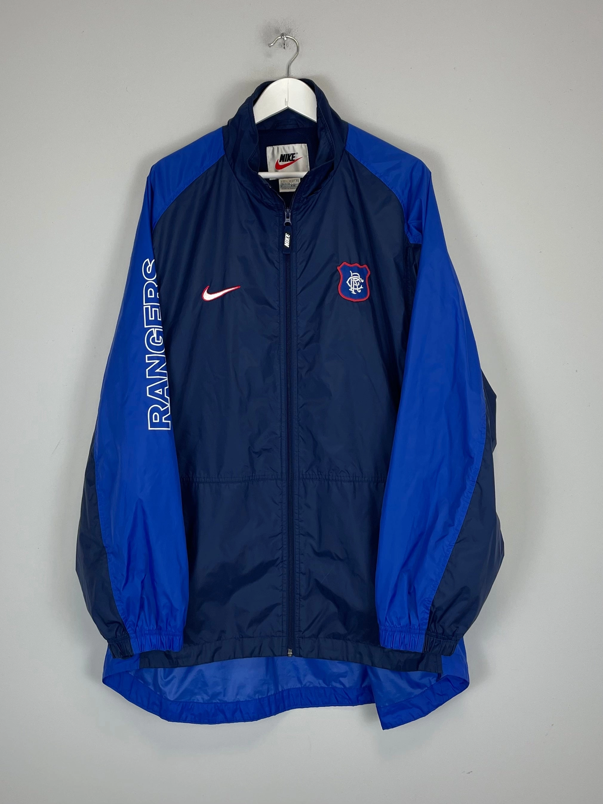 Reinforced Stitching Luggage 1997/98 RANGERS TRACK JACKET (XXL) NIKE