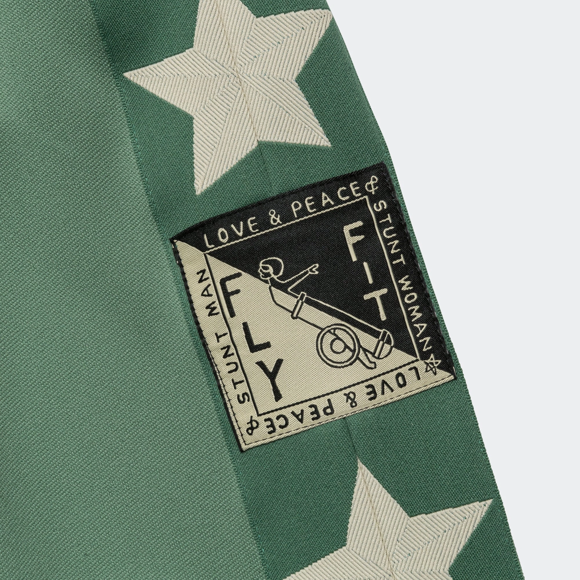 Smooth Jersey Stantman&woman Baggy Track Pants - LightGreen Perfect Silhouette