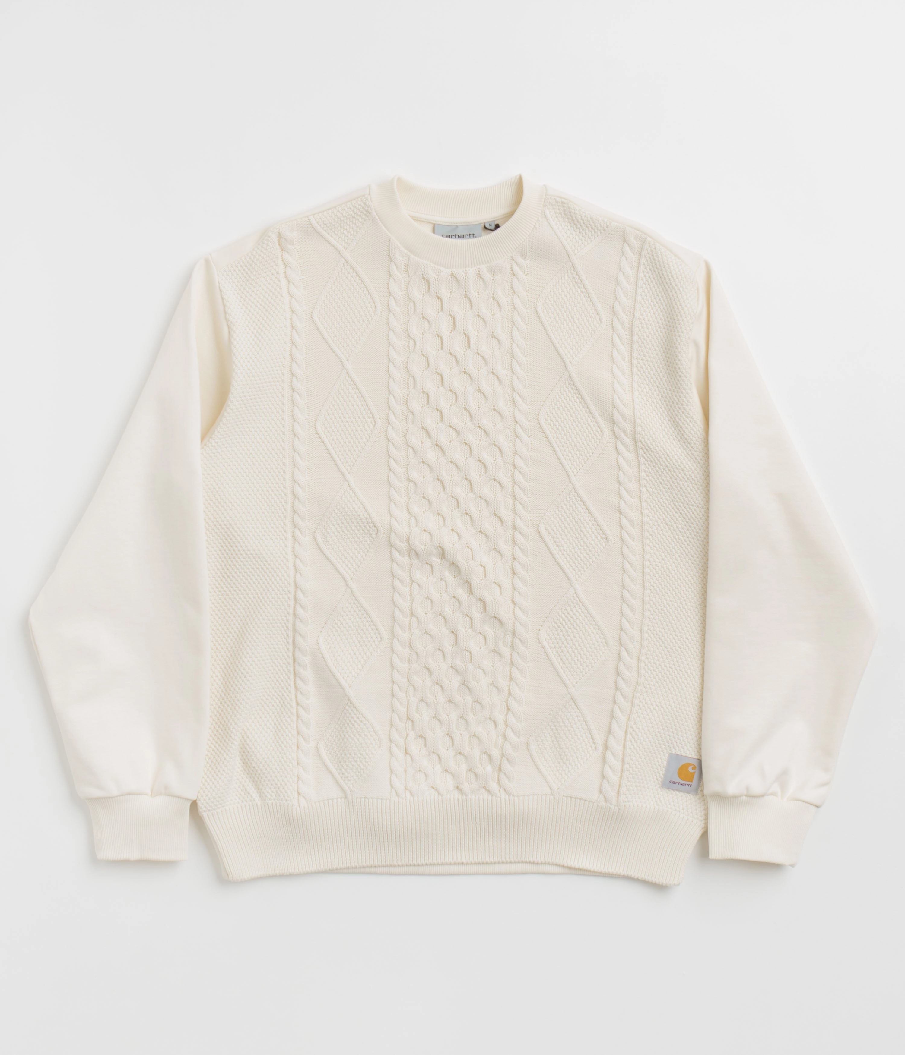 Carhartt Tridon Crewneck Sweatshirt - Natural Transitional Piece