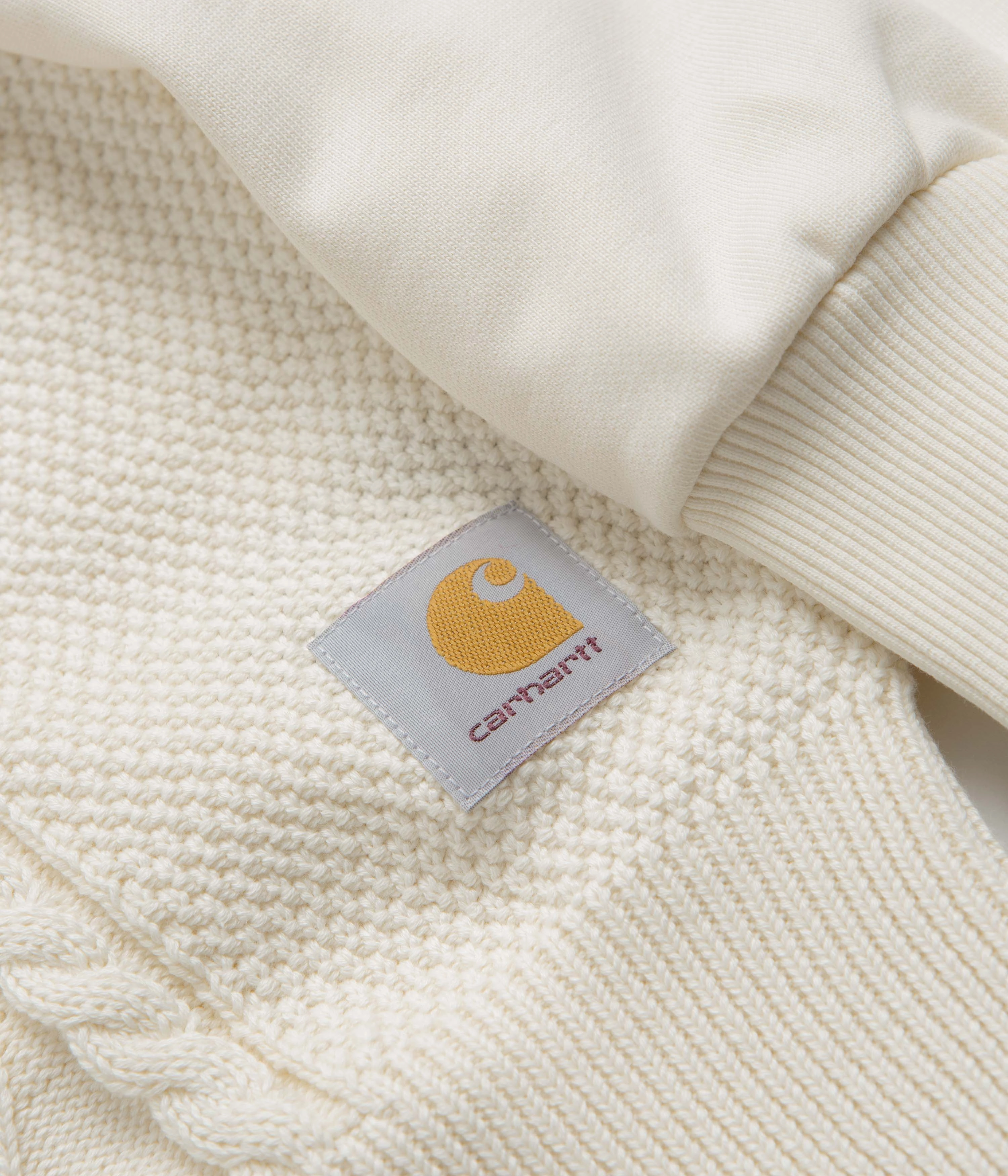 Graduation wear Street Look Carhartt Tridon Crewneck Sweatshirt - Natural