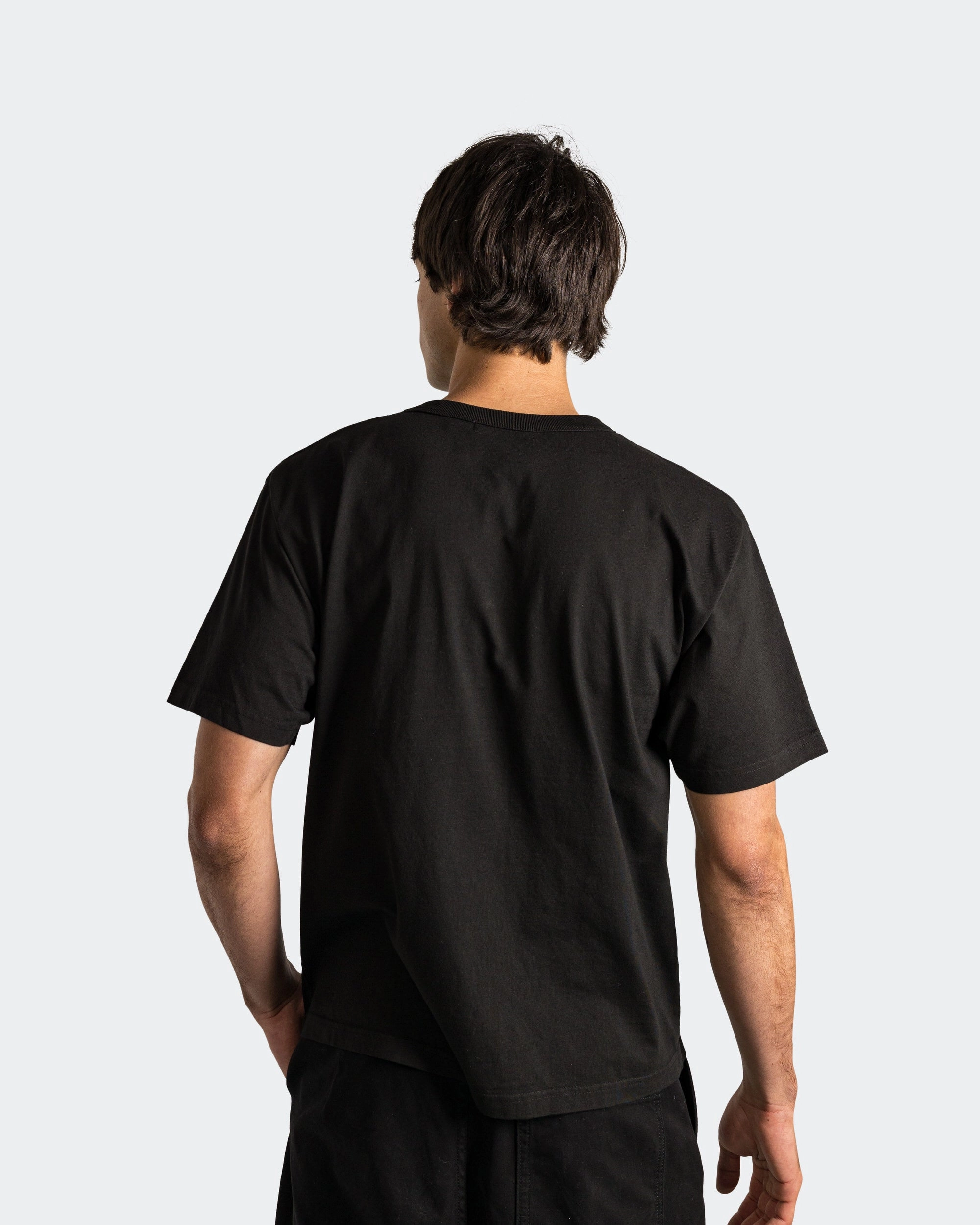 Classic Layer Wear Metal Tee - Black