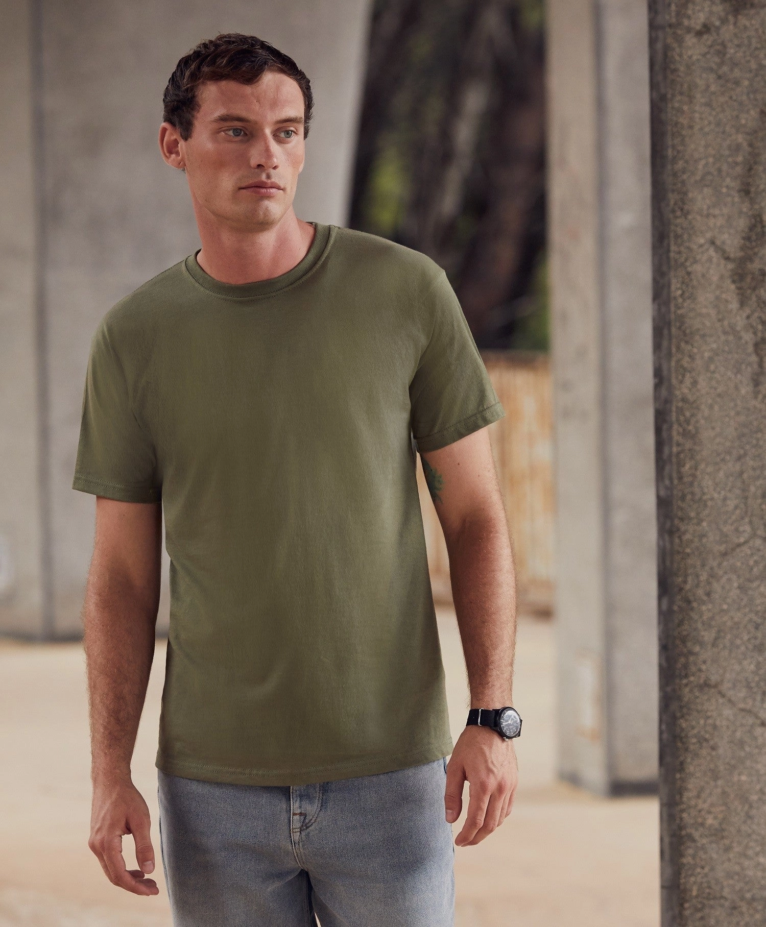 Daily Trend Cozy Touch Super Premium T-Shirt | BLACK