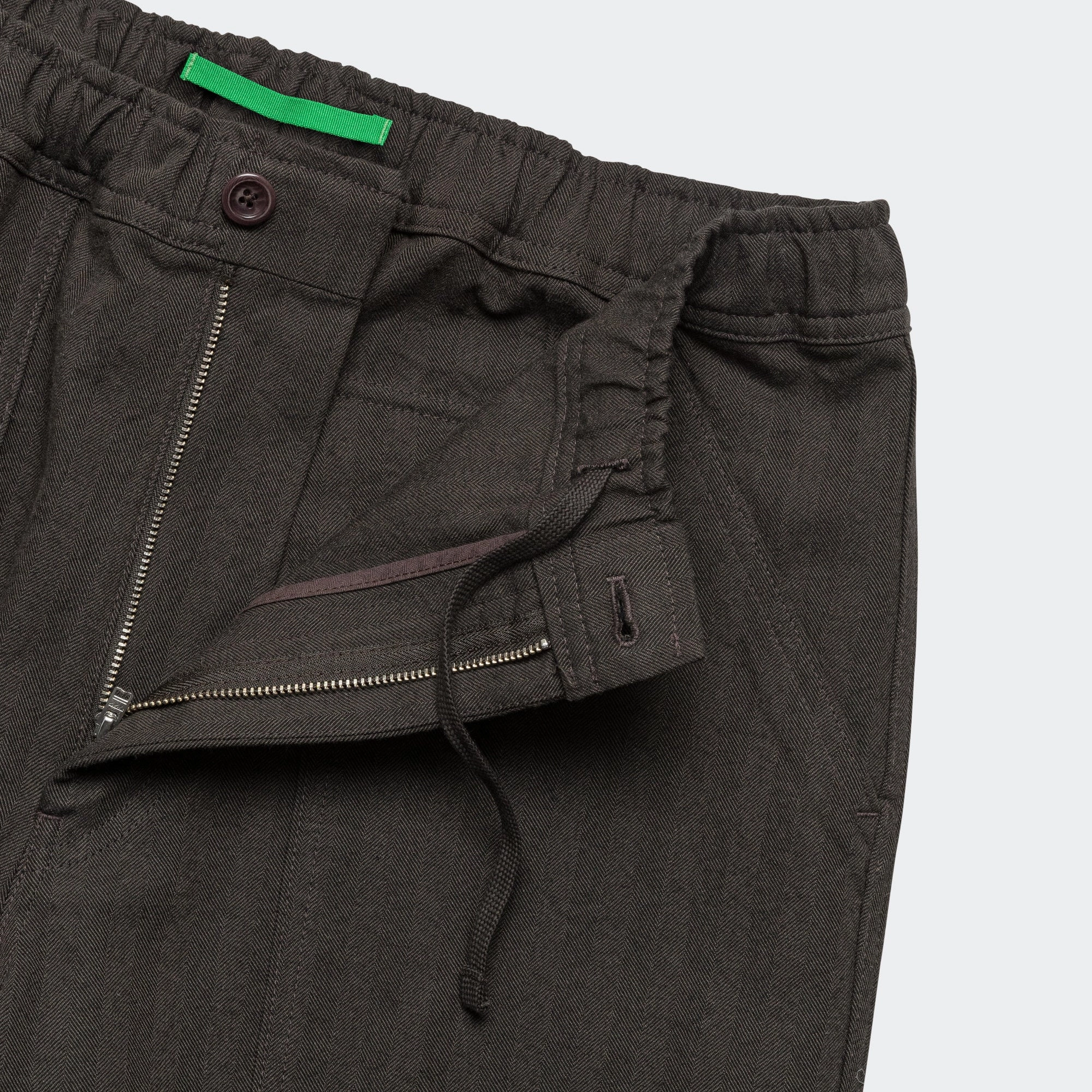 Ragnar Relaxed Herringbone Pant x UP THERE - Beech Green Versatile Comfort ReinforcedSeams
